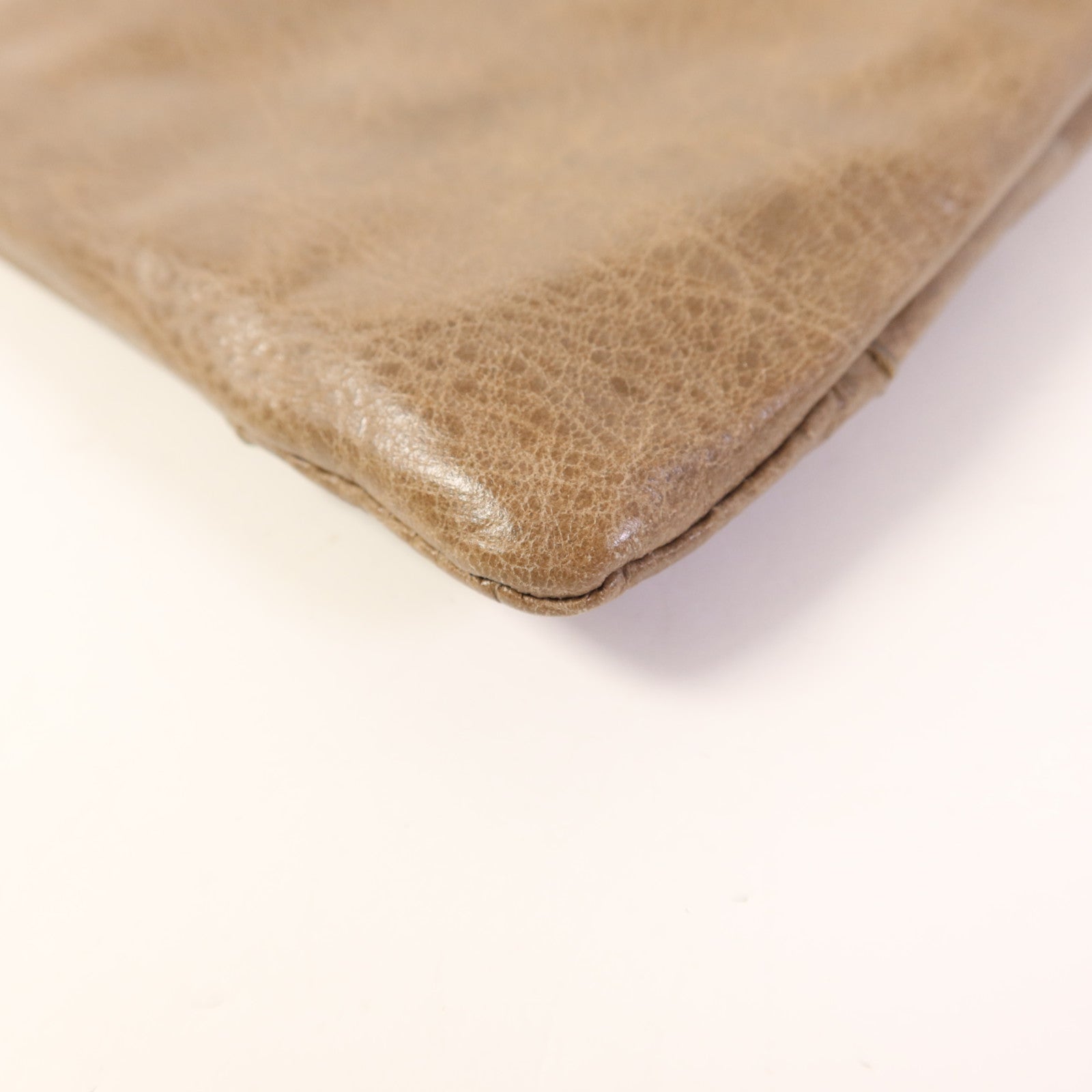 BALENCIAGA 羊皮皮革Clutch金扣手拿包