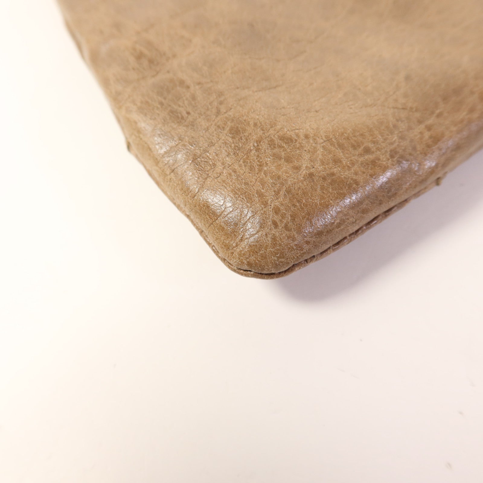 BALENCIAGA 羊皮皮革Clutch金扣手拿包