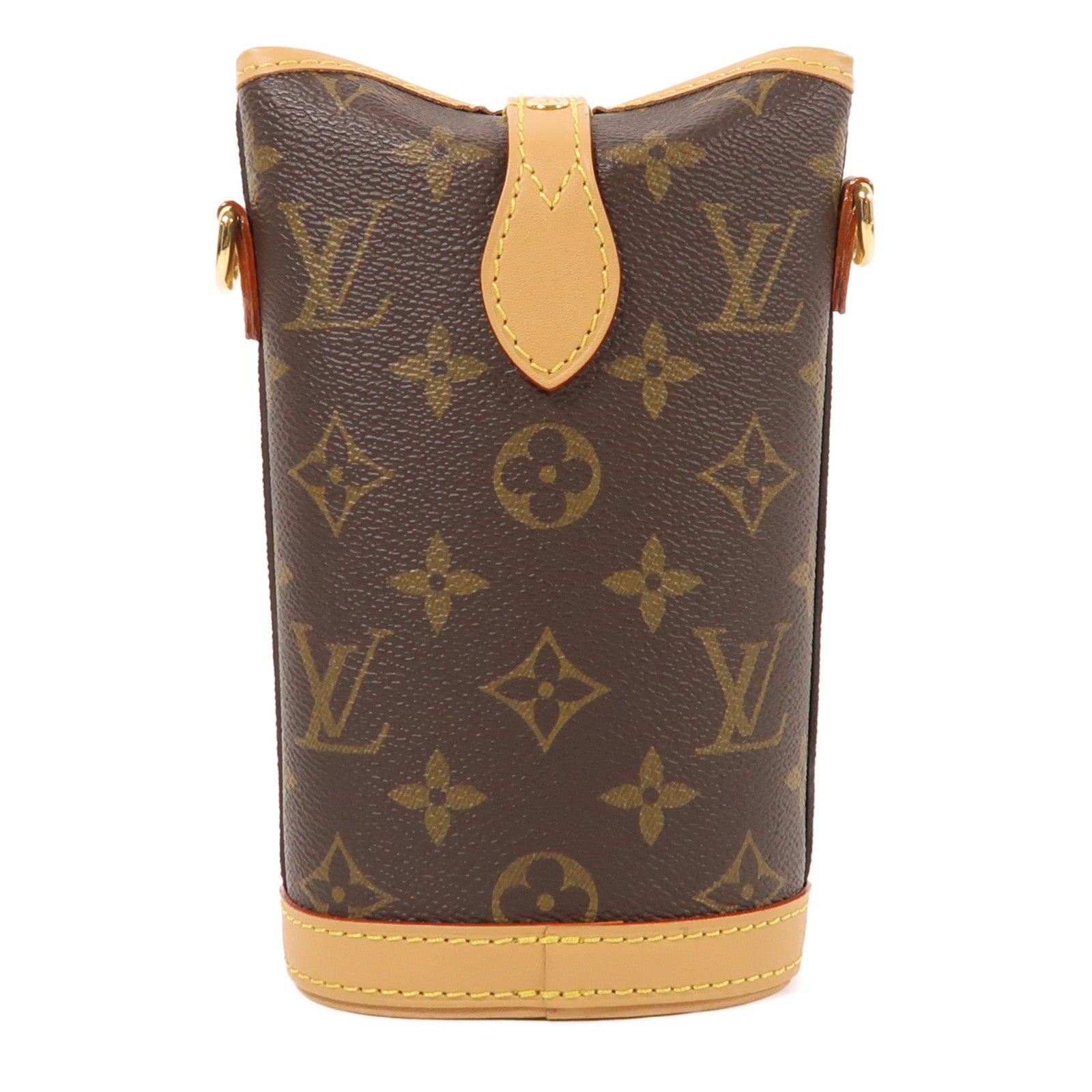 LOUIS VUITTON Monogram Fold Me Pouch金扣肩背袋