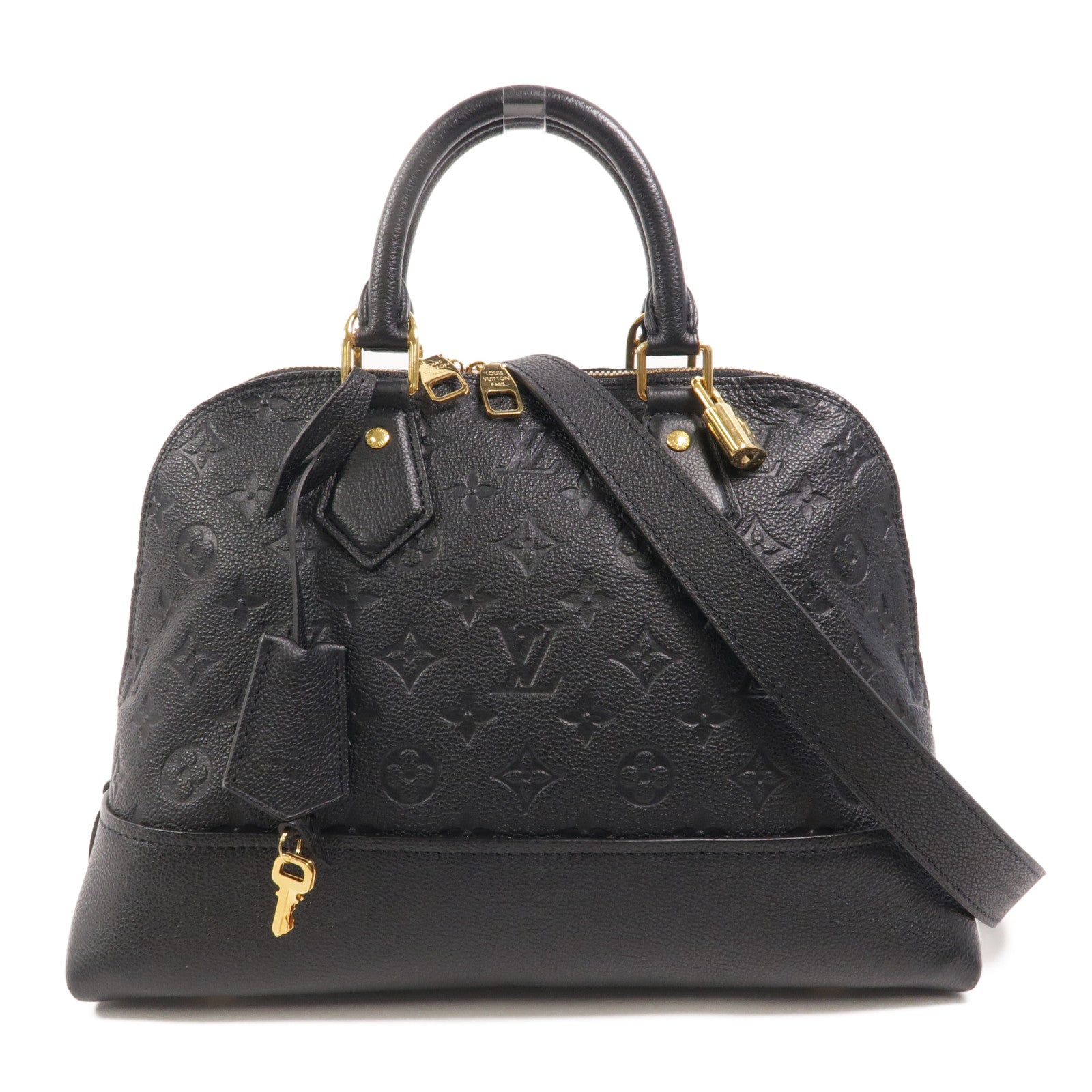 LOUIS VUITTON Monogram Empreinte Neo Alma PM手挽肩背兩用袋