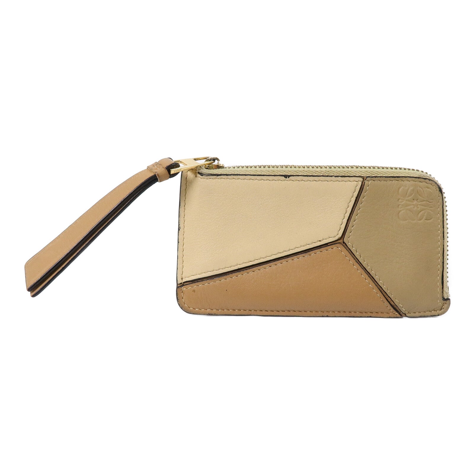 LOEWE 牛皮皮革Puzzle Coin Card Holder卡片套