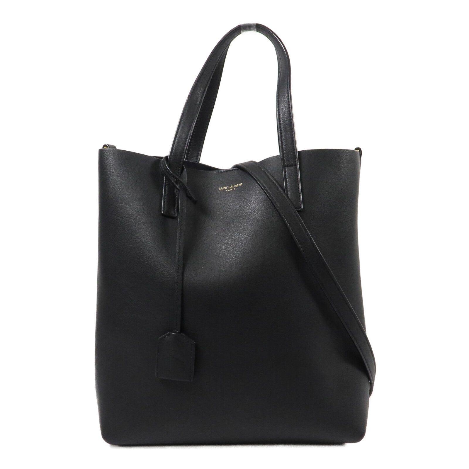YVES SAINT LAURENT 牛皮皮革Toy Shopping Bag手挽肩背兩用袋
