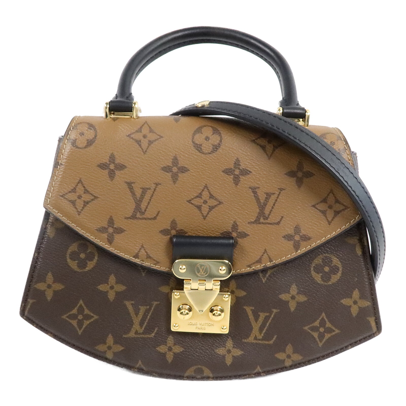 LOUIS VUITTON Monogram Reverse Tilsitt手挽肩背兩用袋