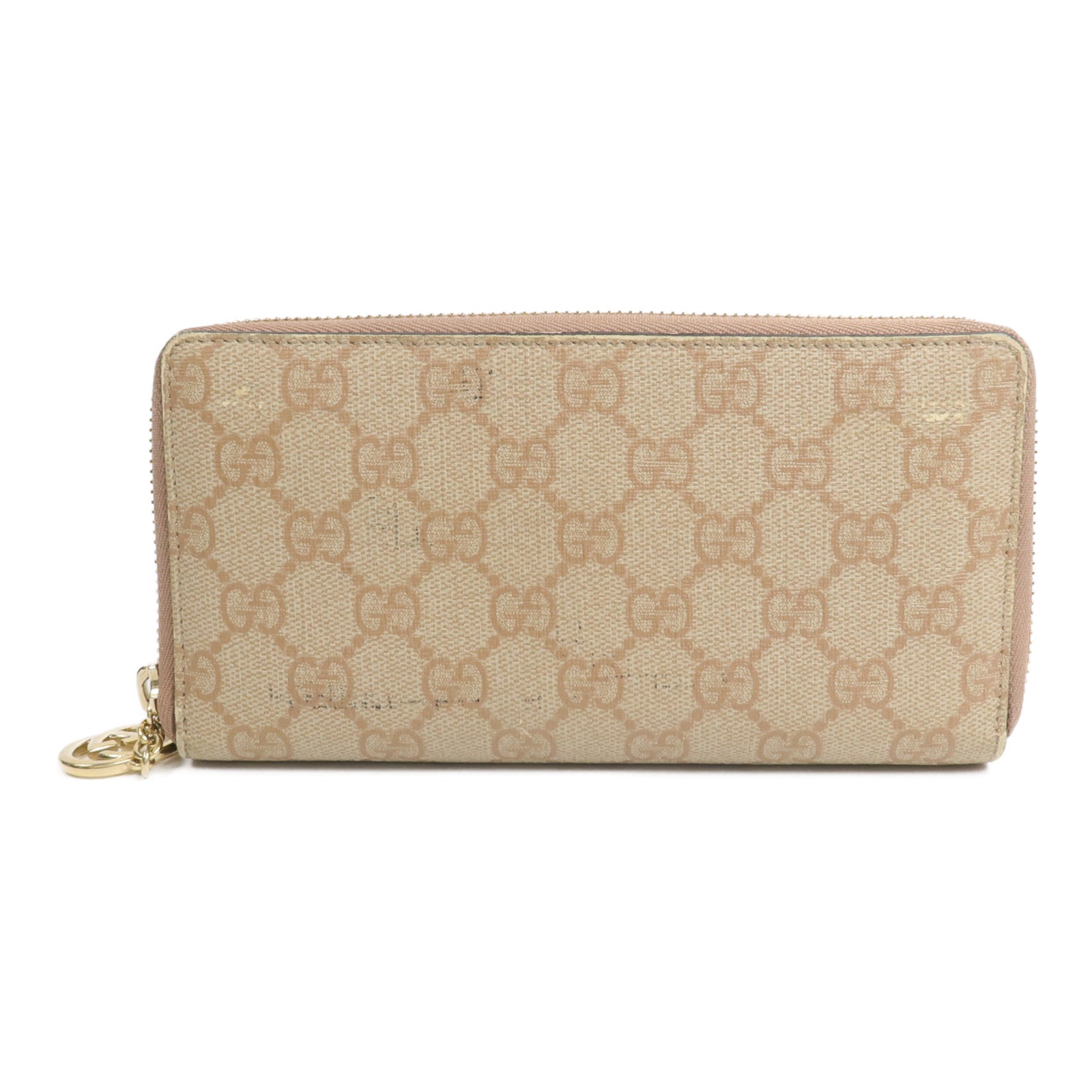 GUCCI 塗層帆布Long Wallet長錢包