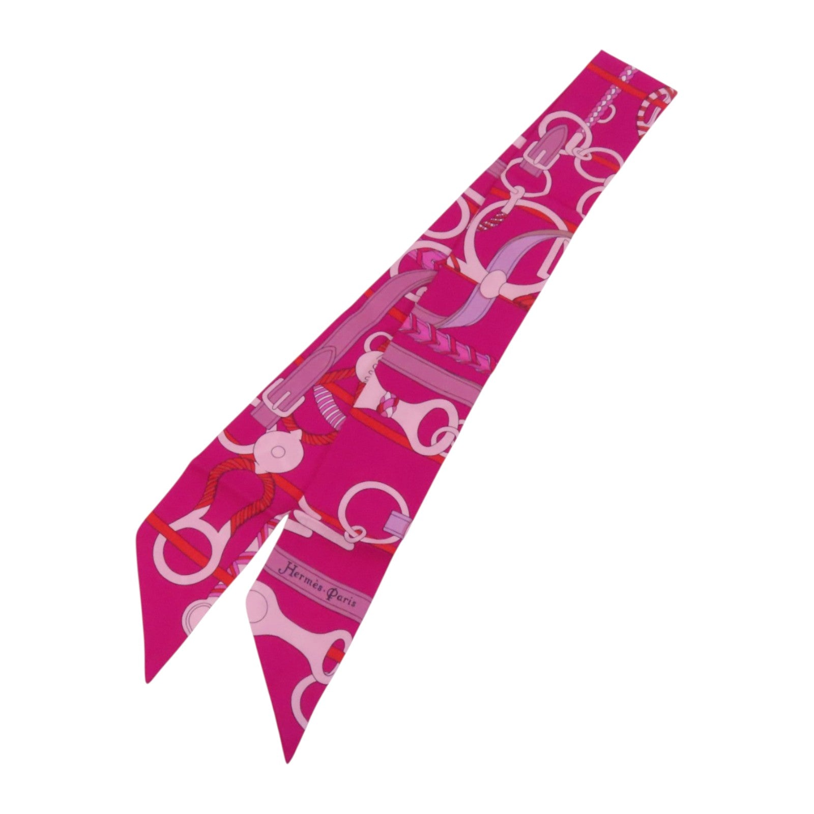 HERMES 絲質Twilly Scarf絲巾