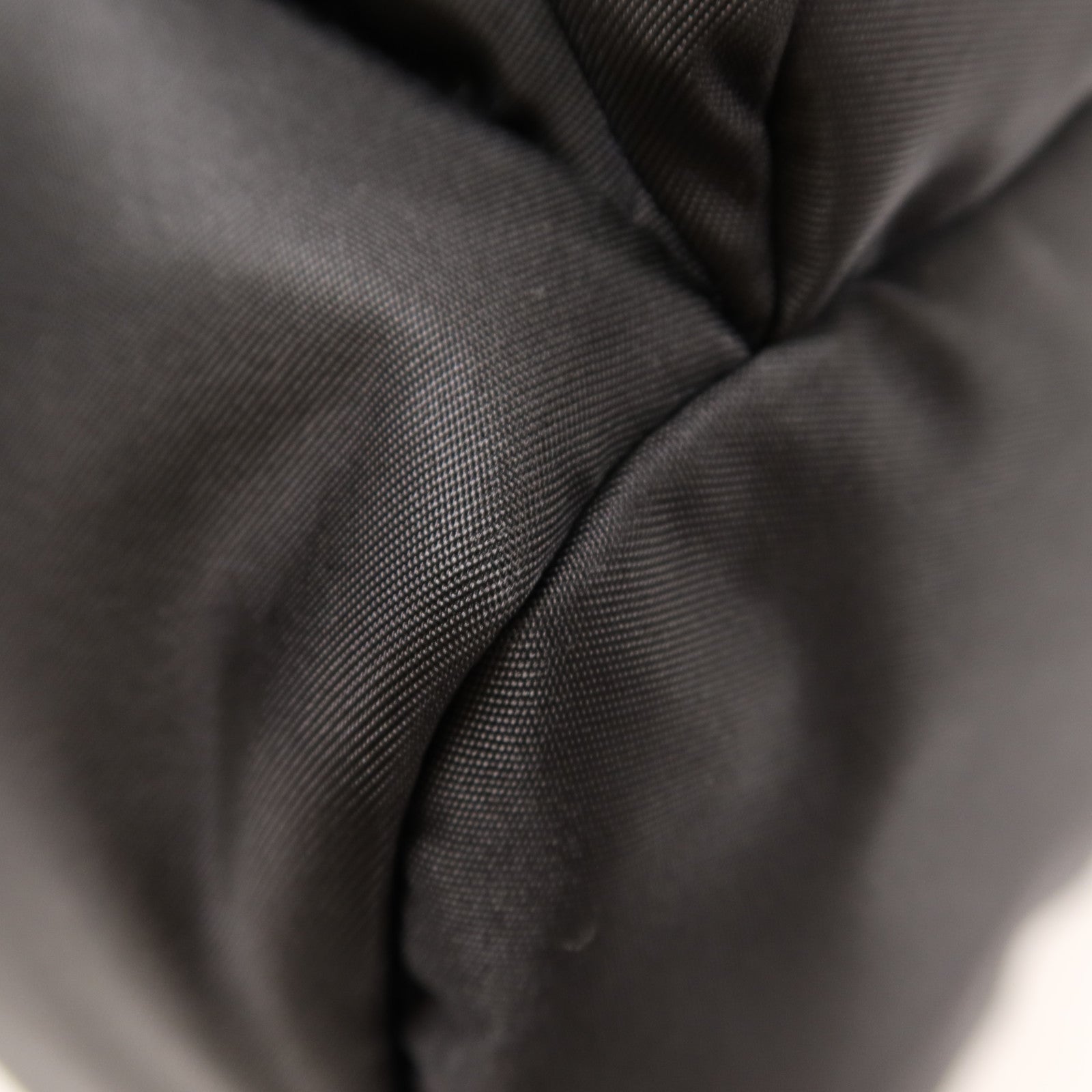 PRADA 尼龍/Saffiano皮革Backpack銀扣背包