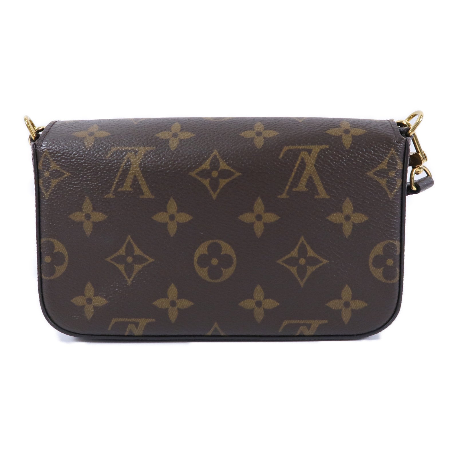 LOUIS VUITTON Monogram Felicie Strap & Go肩背袋