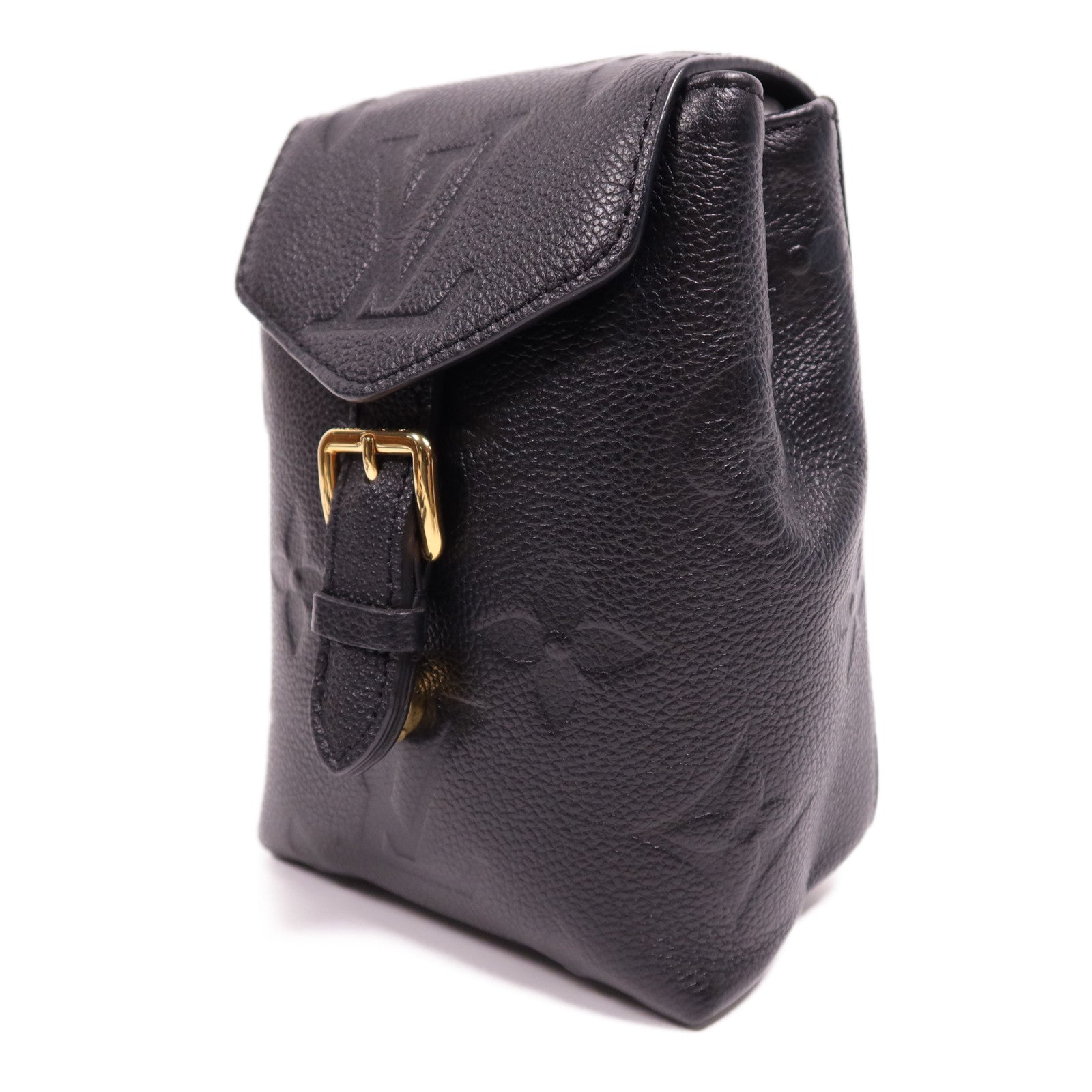 LOUIS VUITTON Monogram Empreinte Tiny Backpack金扣背包