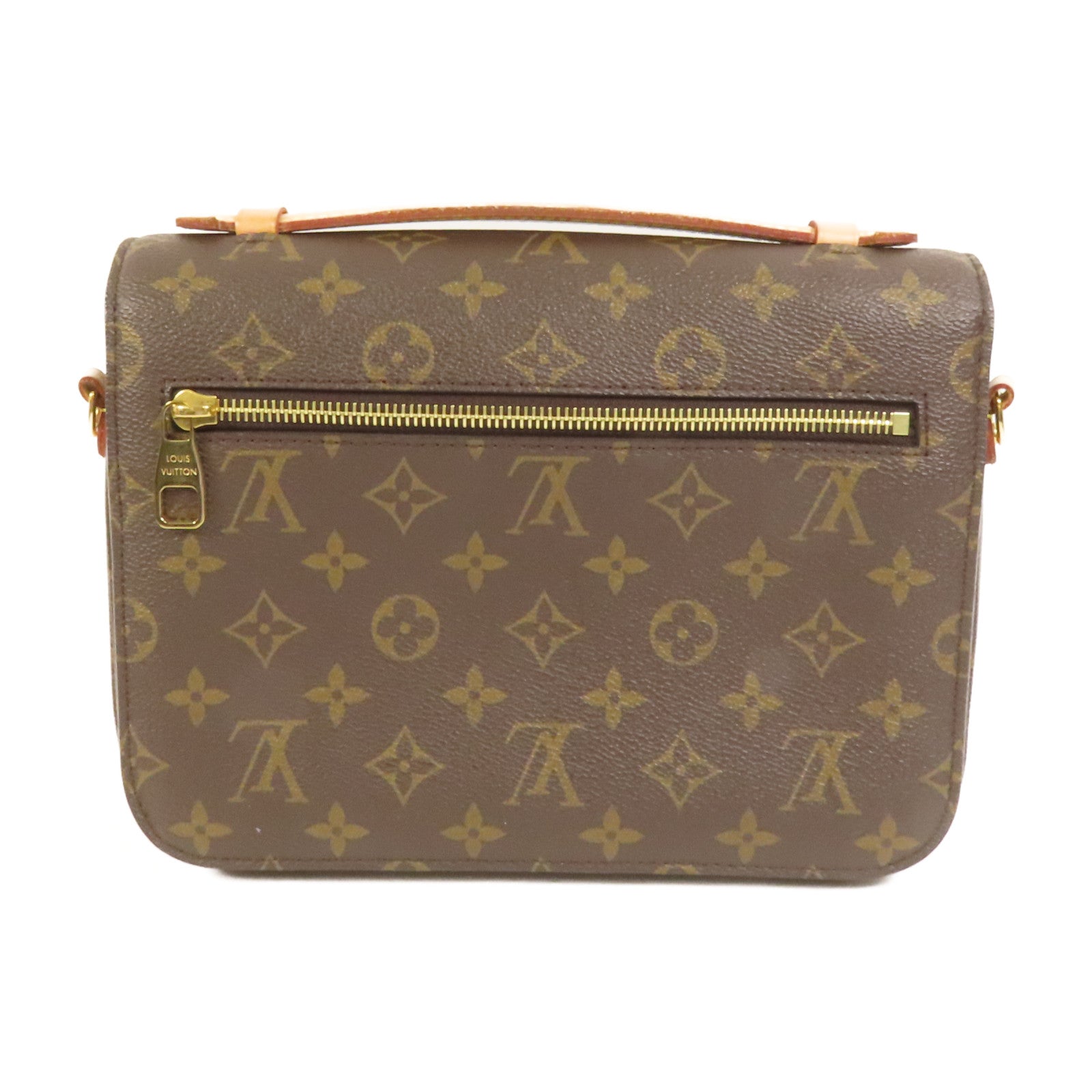 LOUIS VUITTON Monogram Pochette Metis MM金扣手挽肩背兩用袋