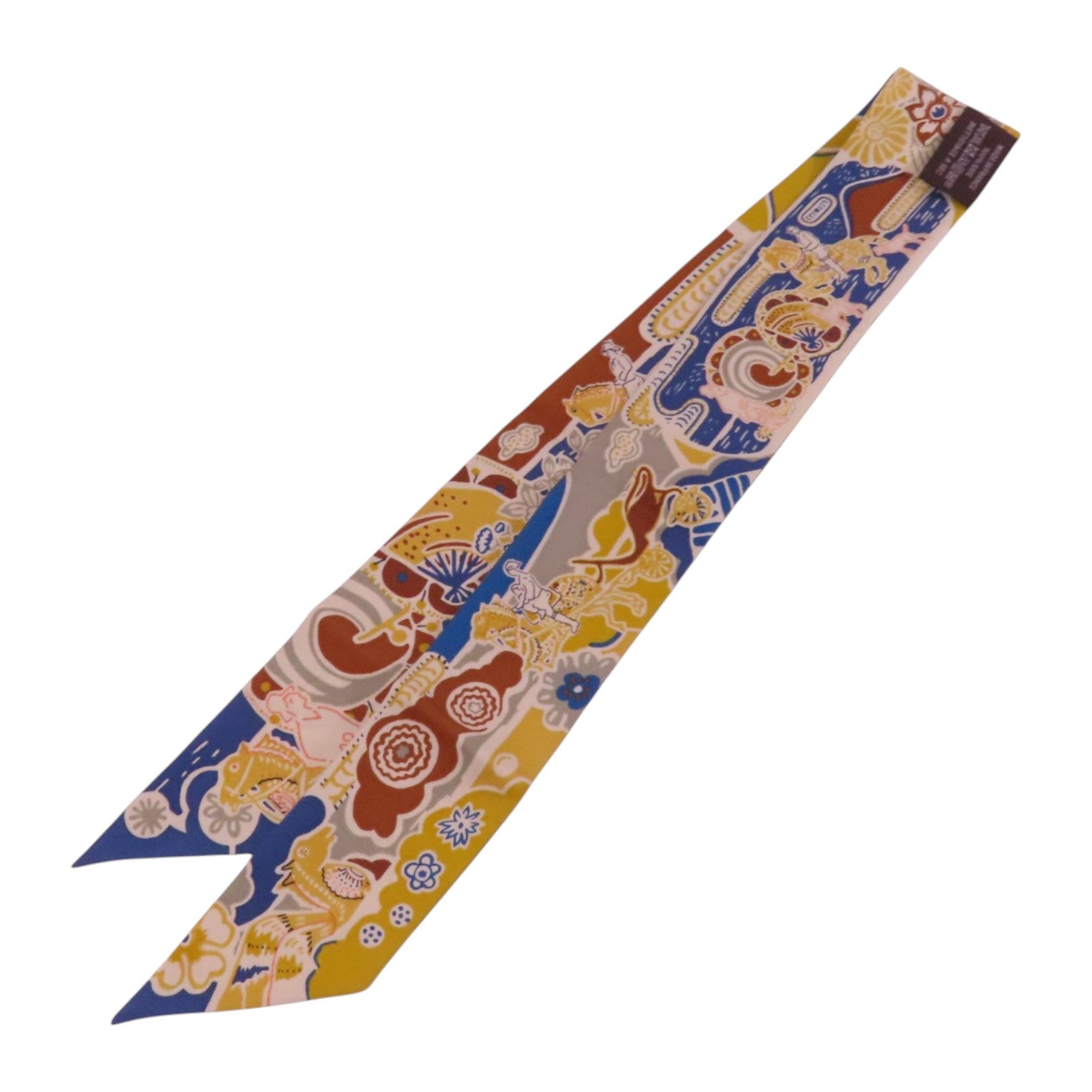 HERMES 絲質Twilly Scarf絲巾