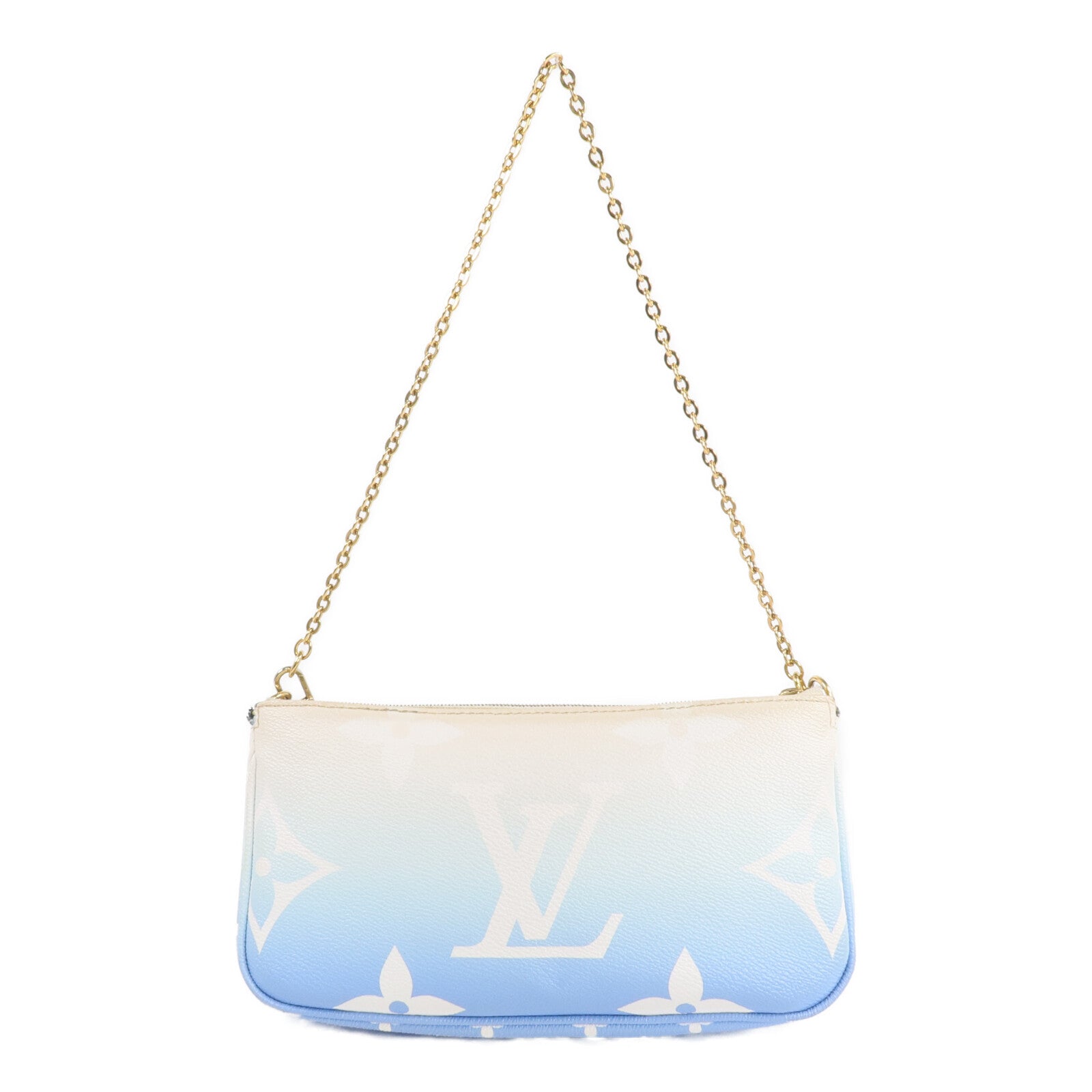 LOUIS VUITTON 【激減優惠】Monogram Giant Multi Pochette Accessoires金扣手挽肩背兩用袋