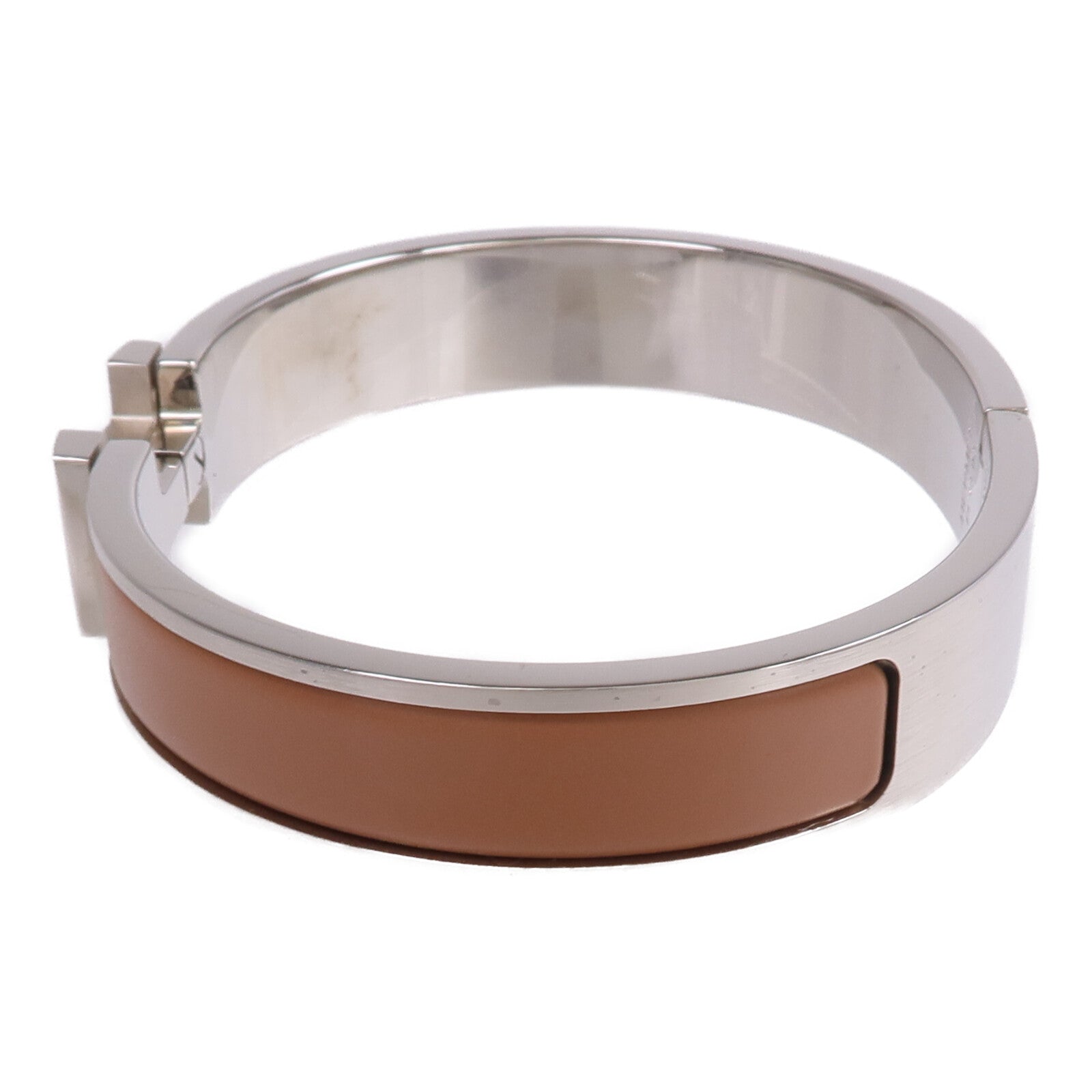 HERMES 金屬/琺瑯Clic HH Bracelet手鐲
