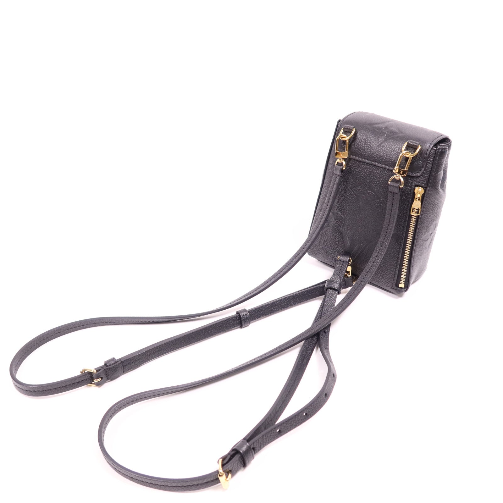 LOUIS VUITTON Monogram Empreinte Tiny Backpack金扣背包