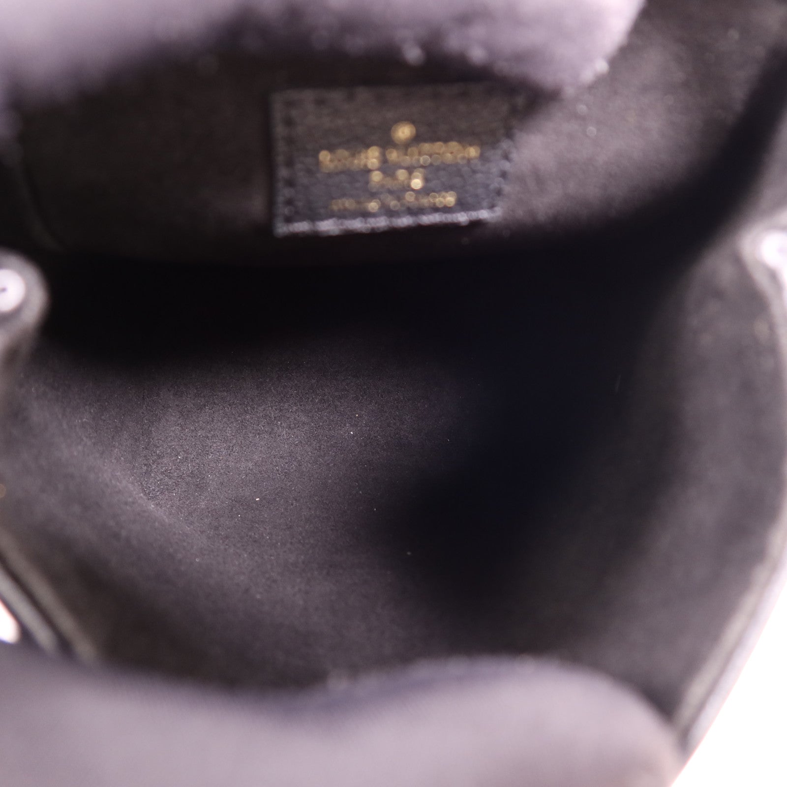 LOUIS VUITTON Monogram Empreinte Tiny Backpack金扣背包