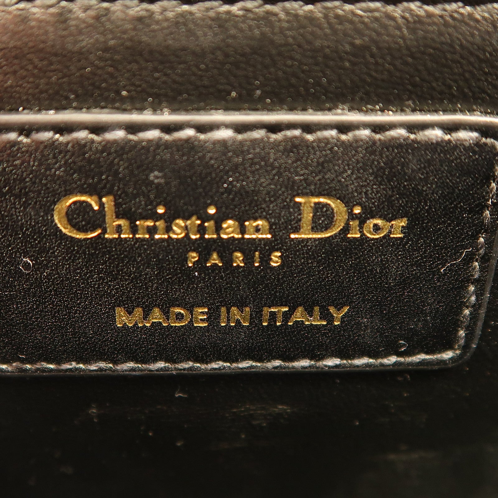 Dior 牛皮皮革30 Montaigne金扣肩背袋