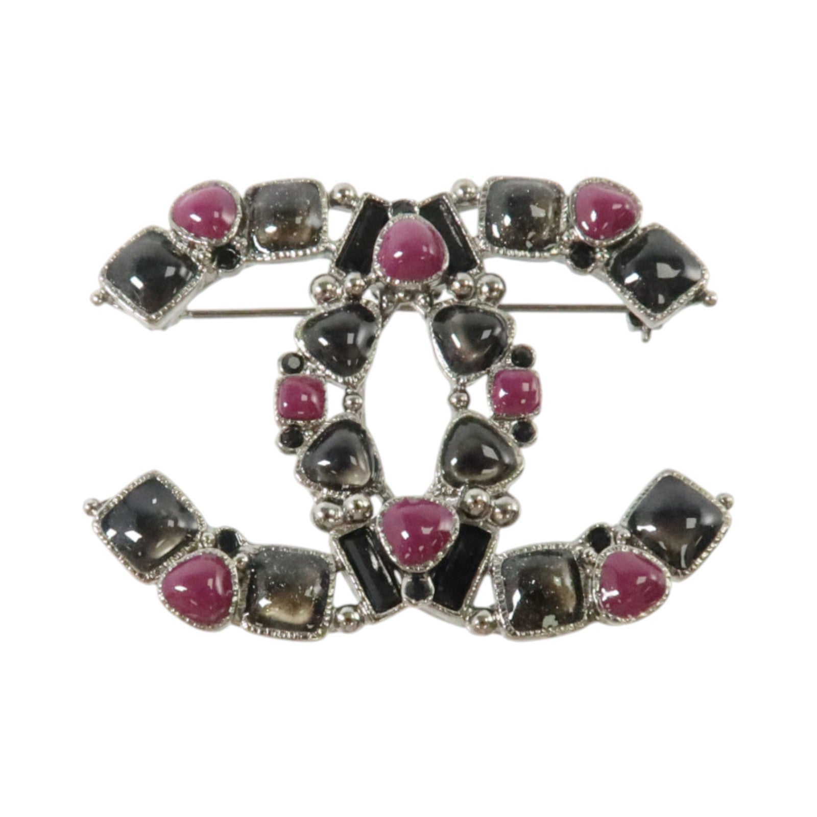 CHANEL PVC/金屬Brooch胸針