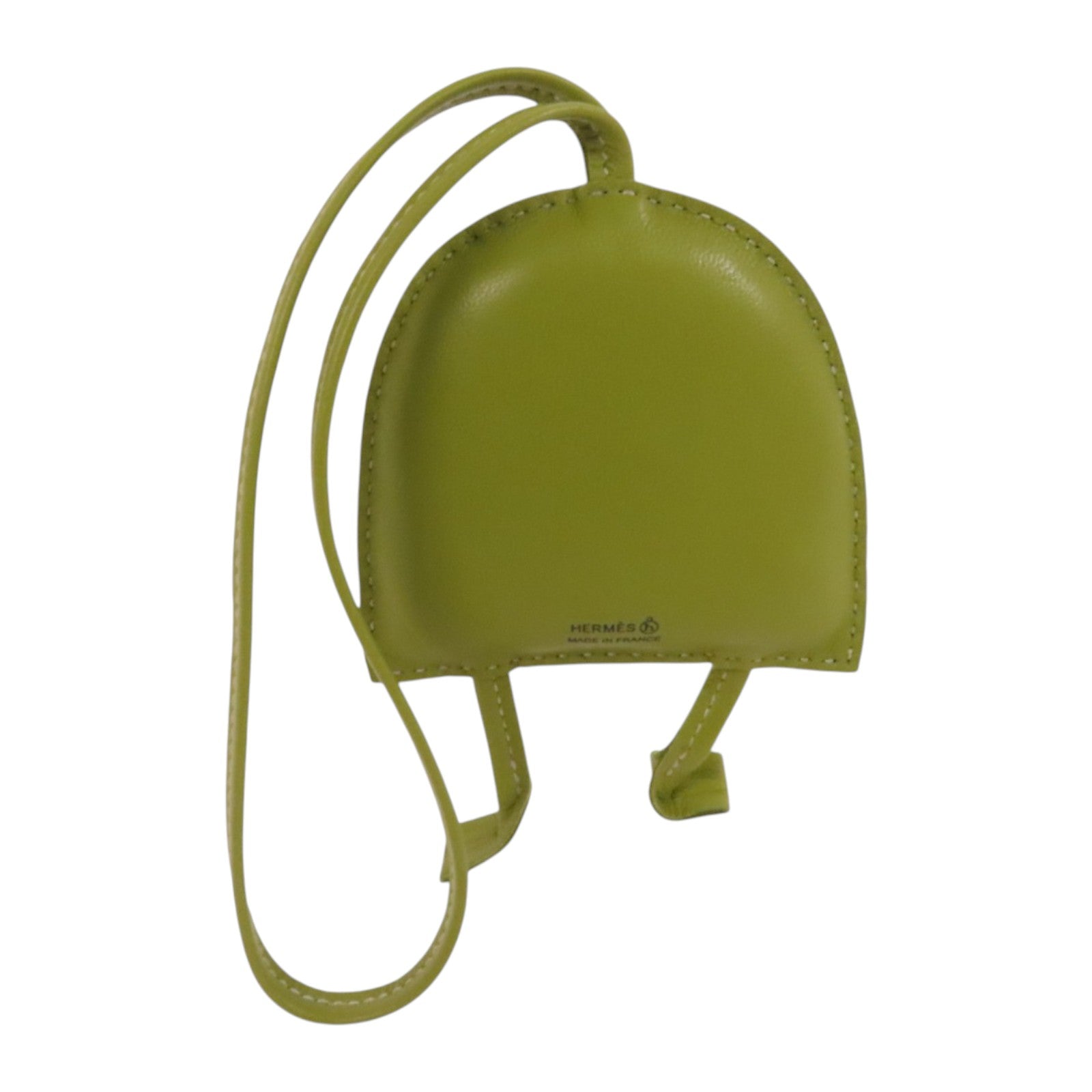 HERMES 【Hermes Fair】Milo皮革Petit H Hibouton Charm掛飾