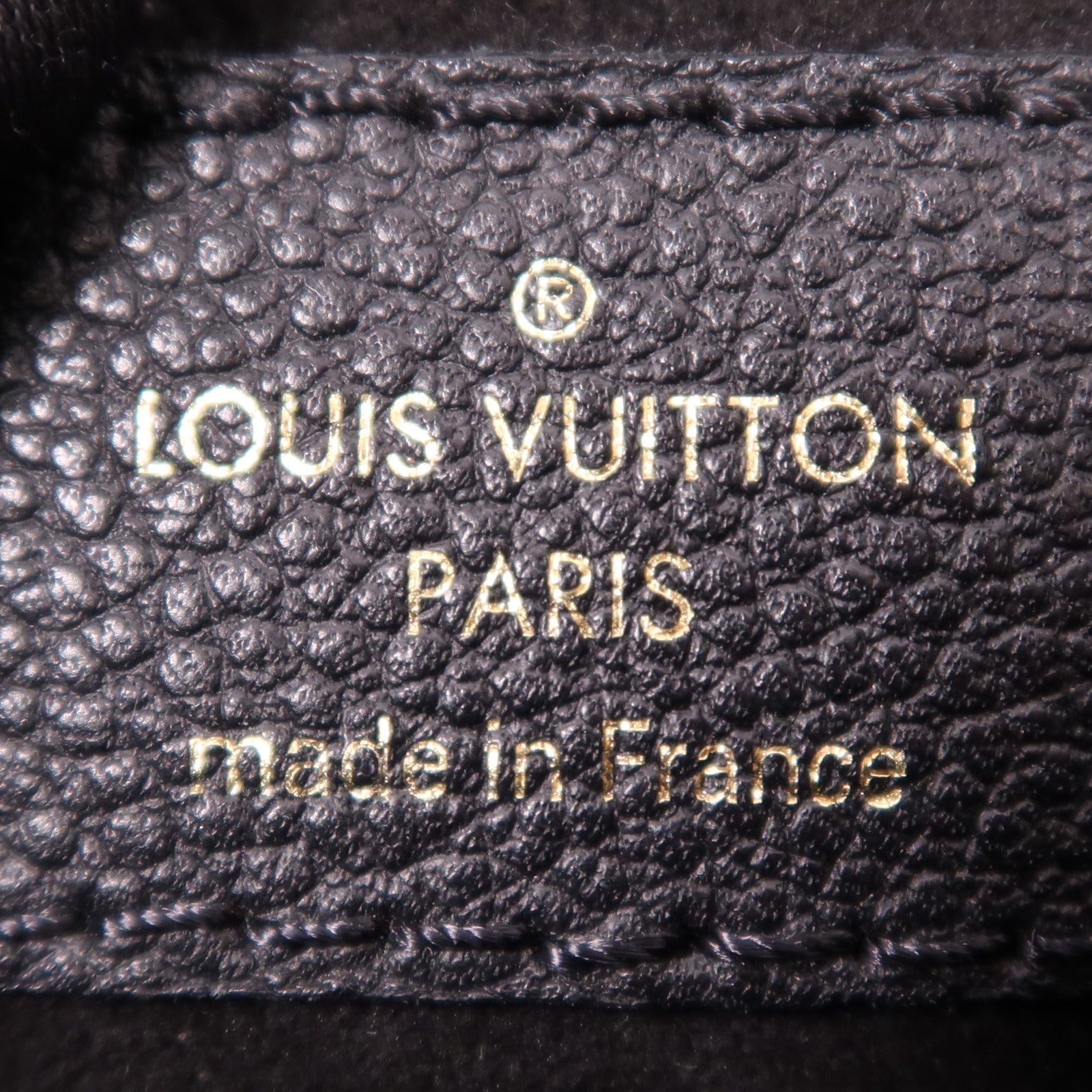 LOUIS VUITTON Monogram Empreinte Tiny Backpack金扣背包