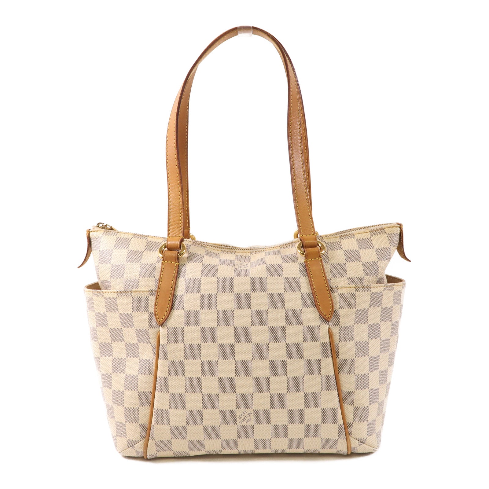 LOUIS VUITTON Damier Azur Totally PM金扣肩背袋
