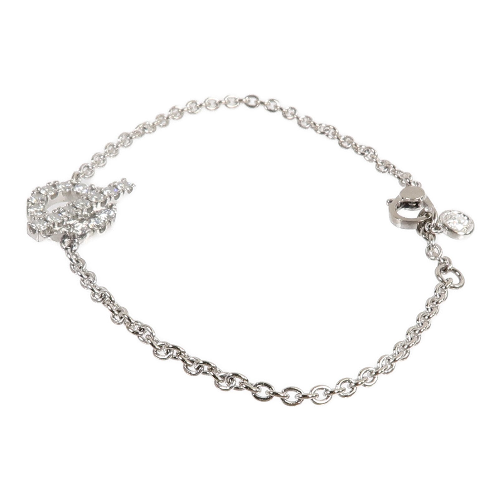 HERMES 18K白金Finesse Bractlet手鏈