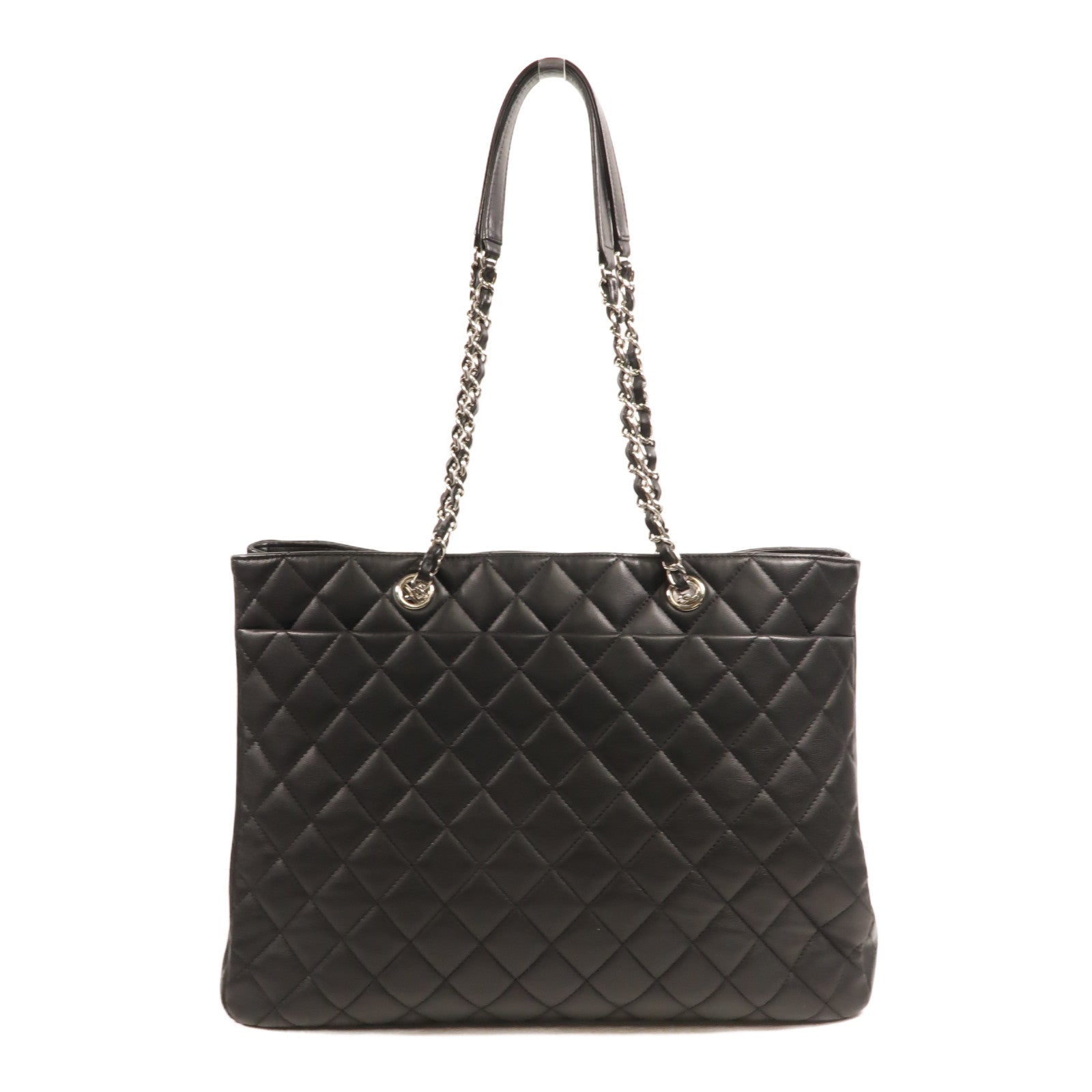 CHANEL 羊皮皮革Tote Bag肩背袋