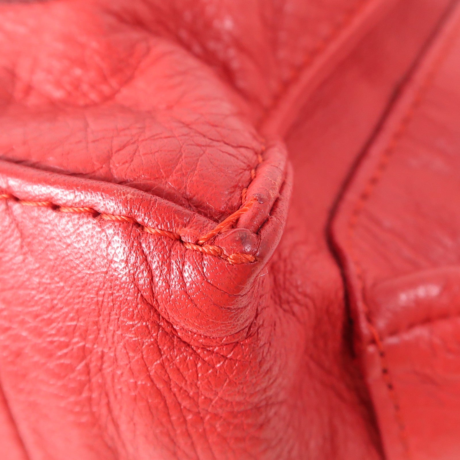 Chloe 牛皮皮革2 Way Shoulder金扣手挽肩背兩用袋