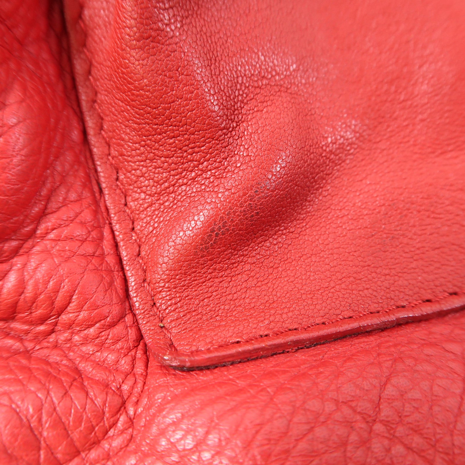 Chloe 牛皮皮革2 Way Shoulder金扣手挽肩背兩用袋