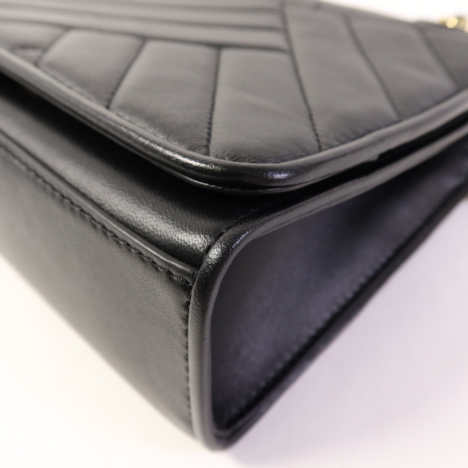 Tory Burch 羊皮皮革Chain Shoulder Bag金扣鏈帶肩背袋