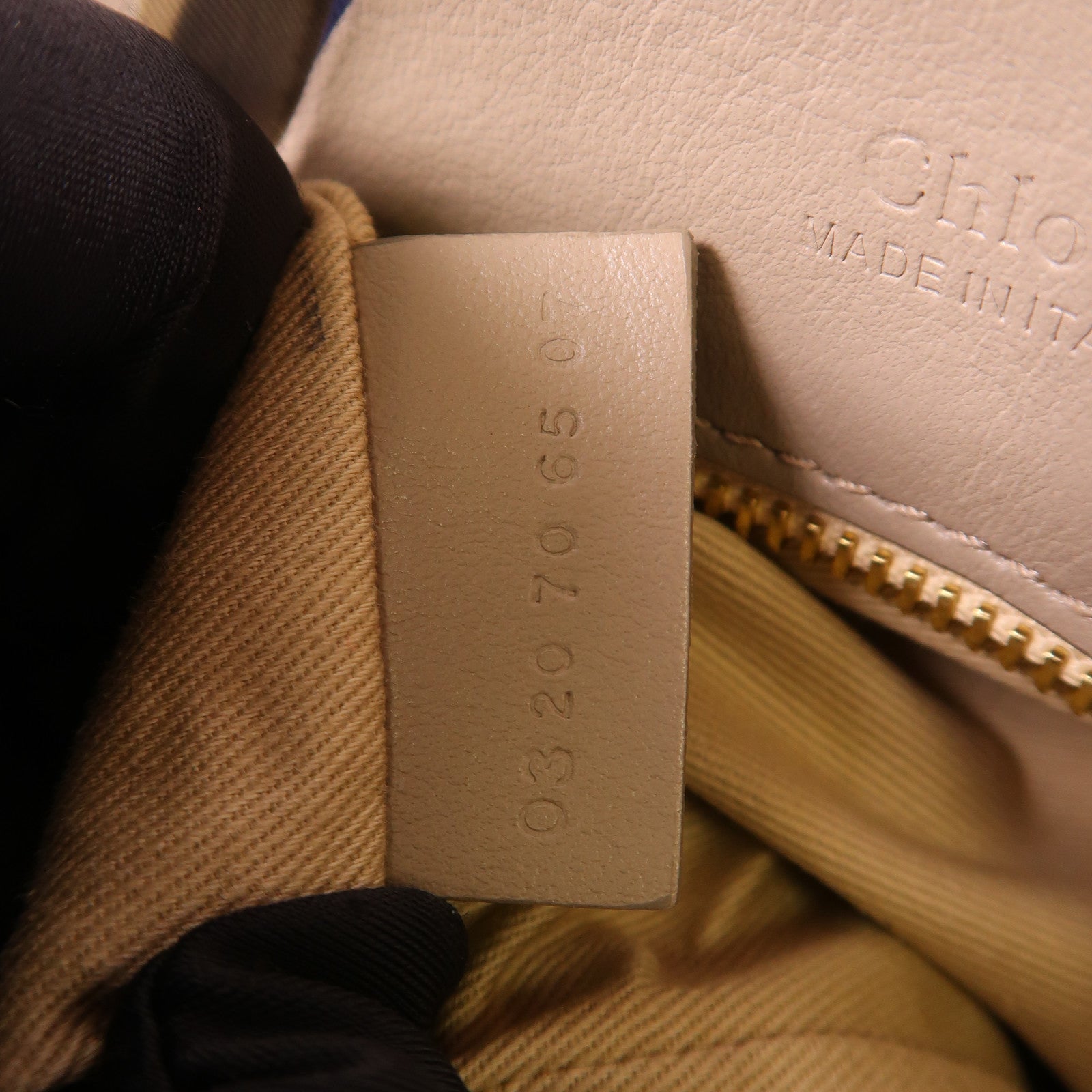 Chloe 牛皮皮革Mini Tess day手挽肩背兩用袋