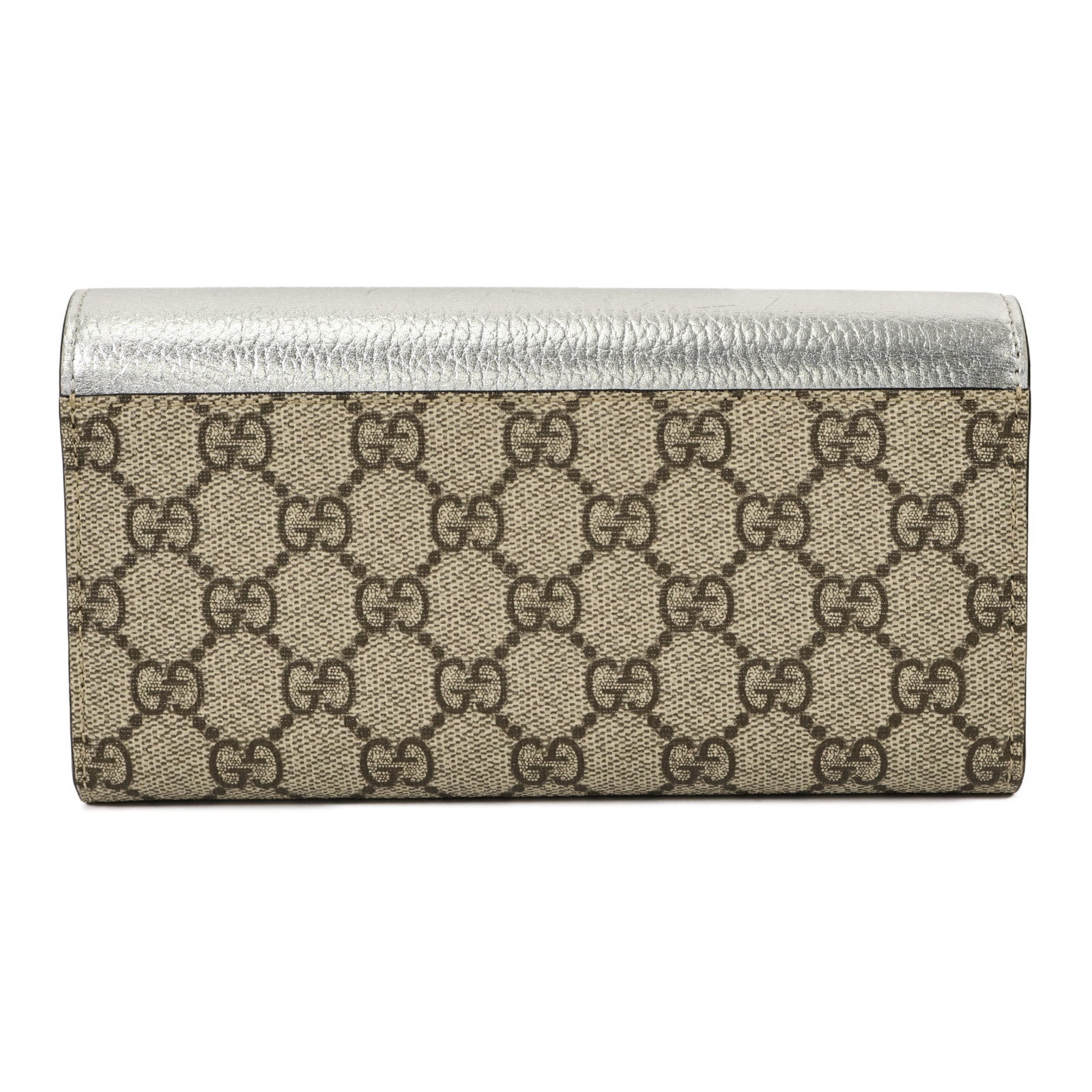 GUCCI 塗層帆布Long Wallet長錢包