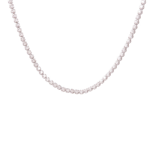 JEWELRY 18K白金Diamond Necklace鑽石項鍊