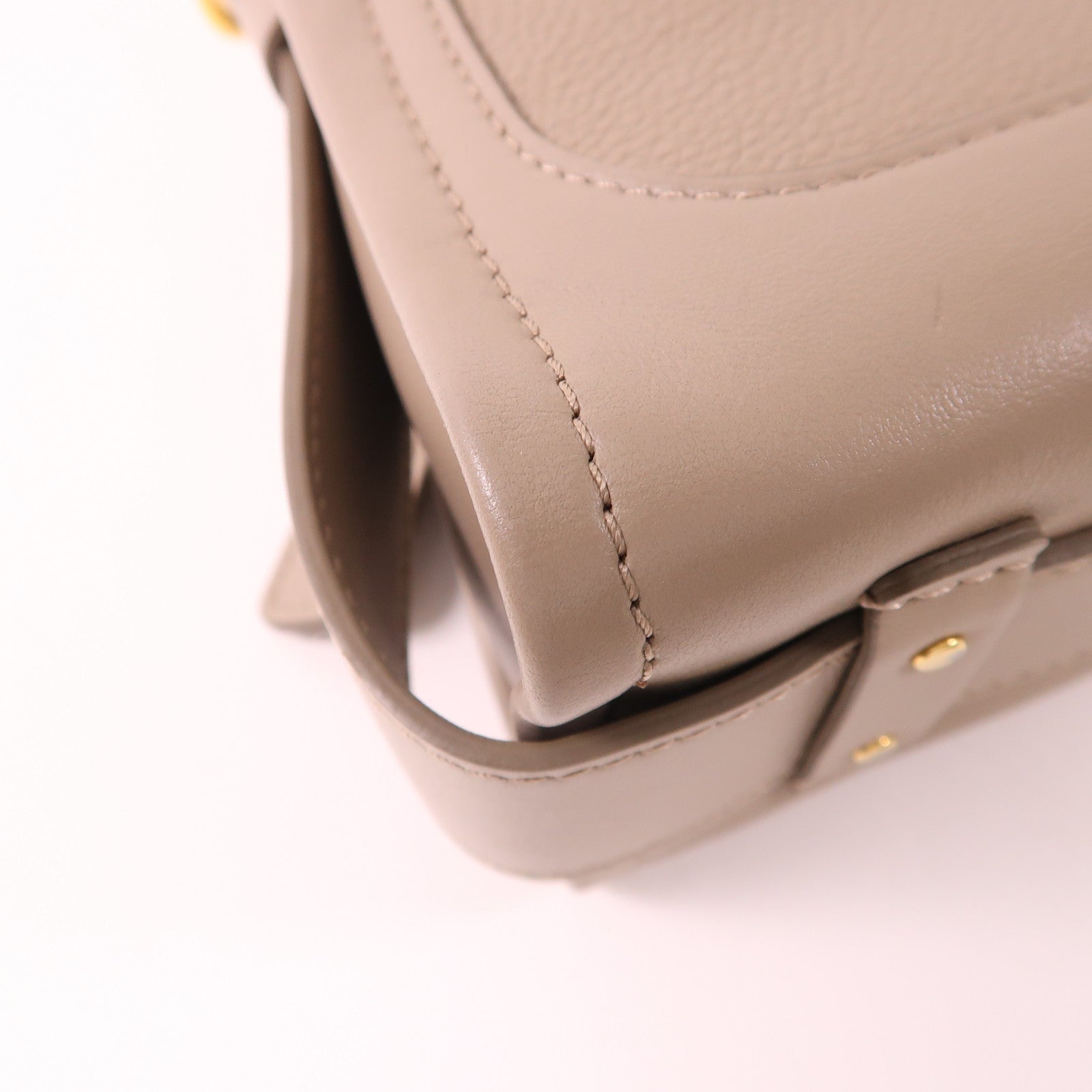 Chloe 牛皮皮革Mini Tess day手挽肩背兩用袋