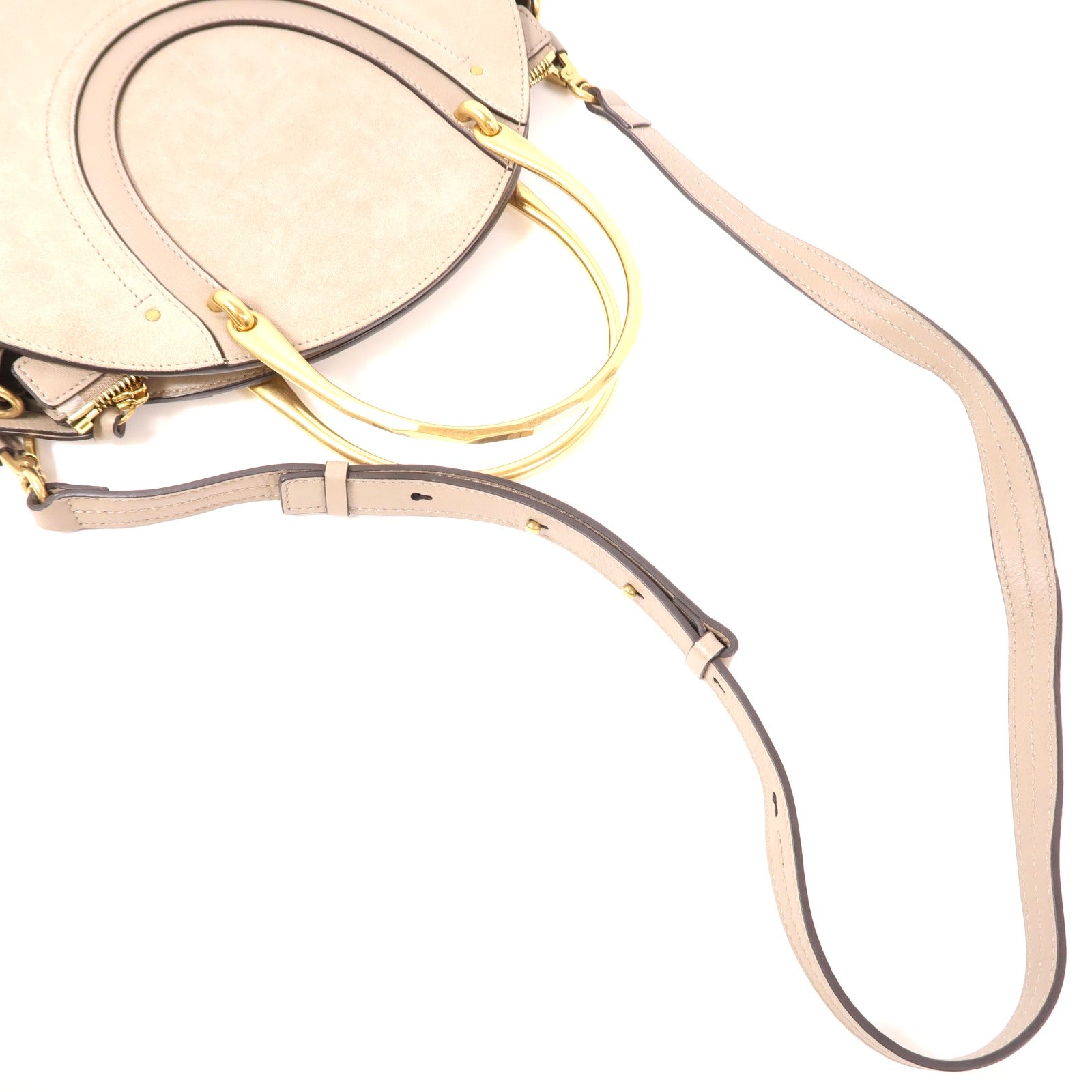 Chloe 牛皮皮革Pixie Bag金扣手挽肩背兩用袋