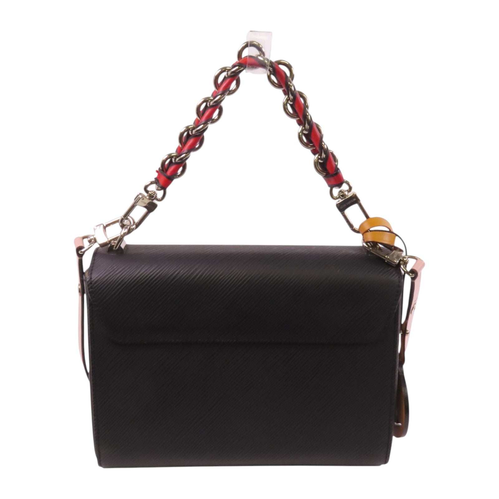 LOUIS VUITTON Epi Twist MM銀扣手挽肩背兩用袋