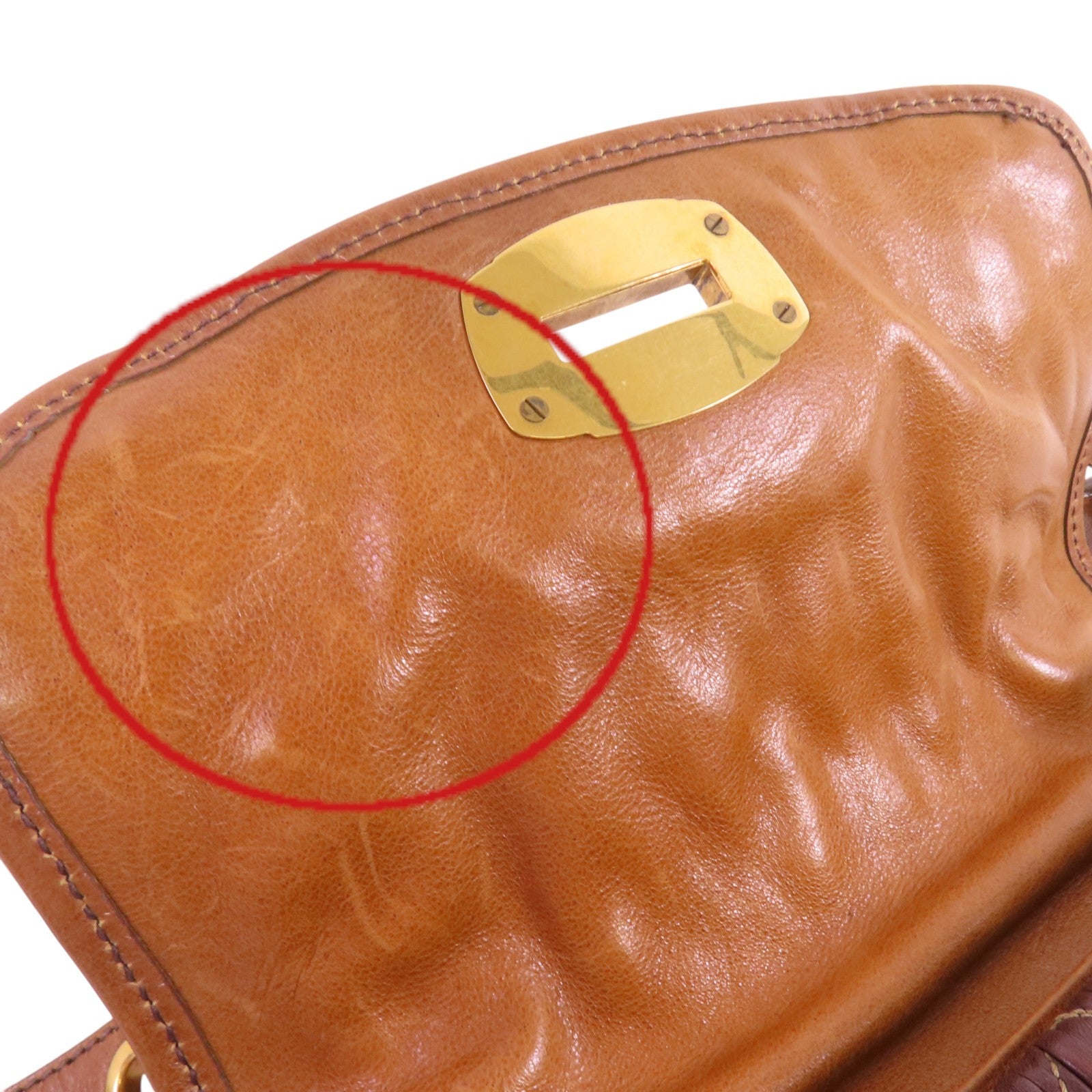 Miu Miu 羊皮皮革Shoulder Bag金扣肩背袋