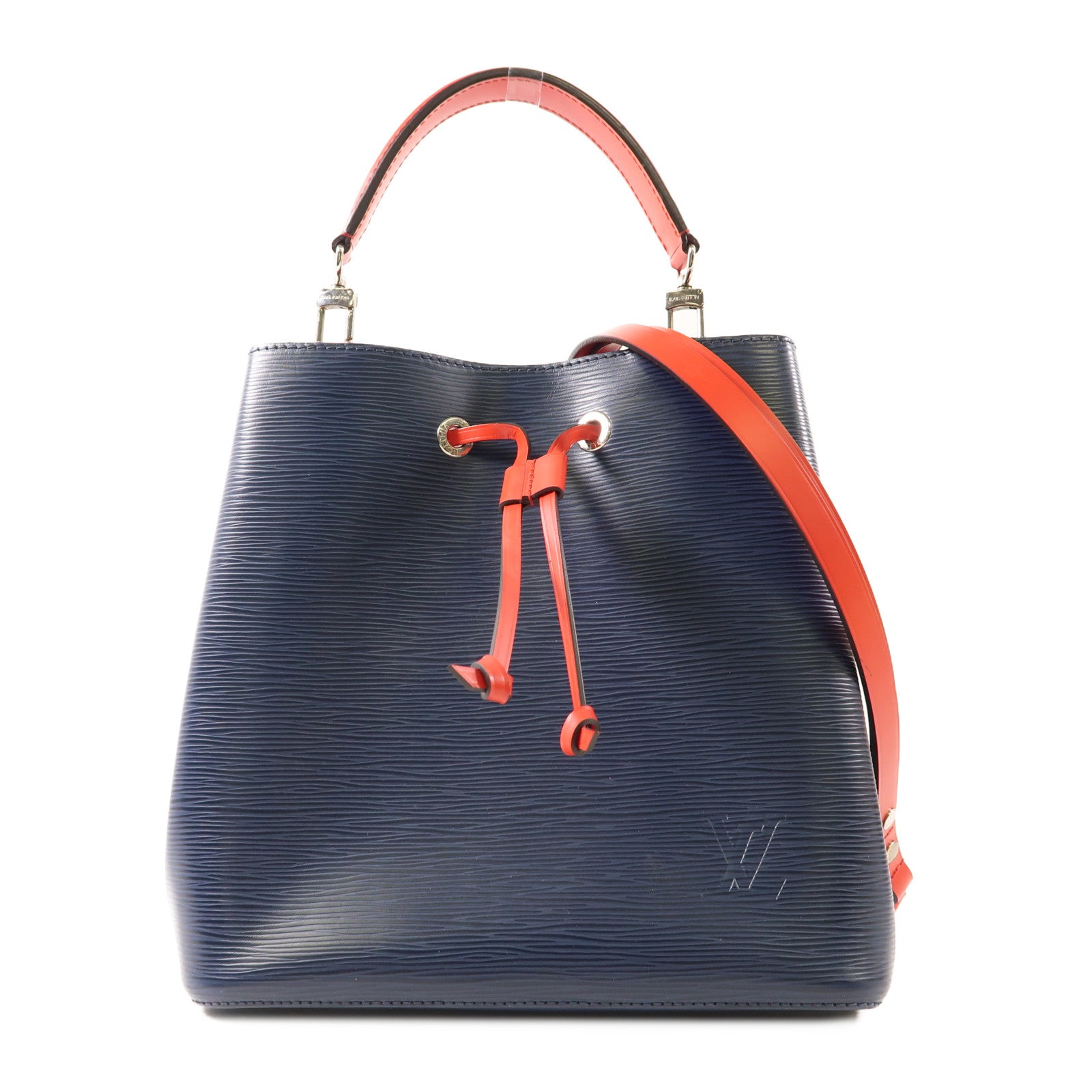 LOUIS VUITTON Epi NeoNoe MM銀扣手挽肩背兩用袋