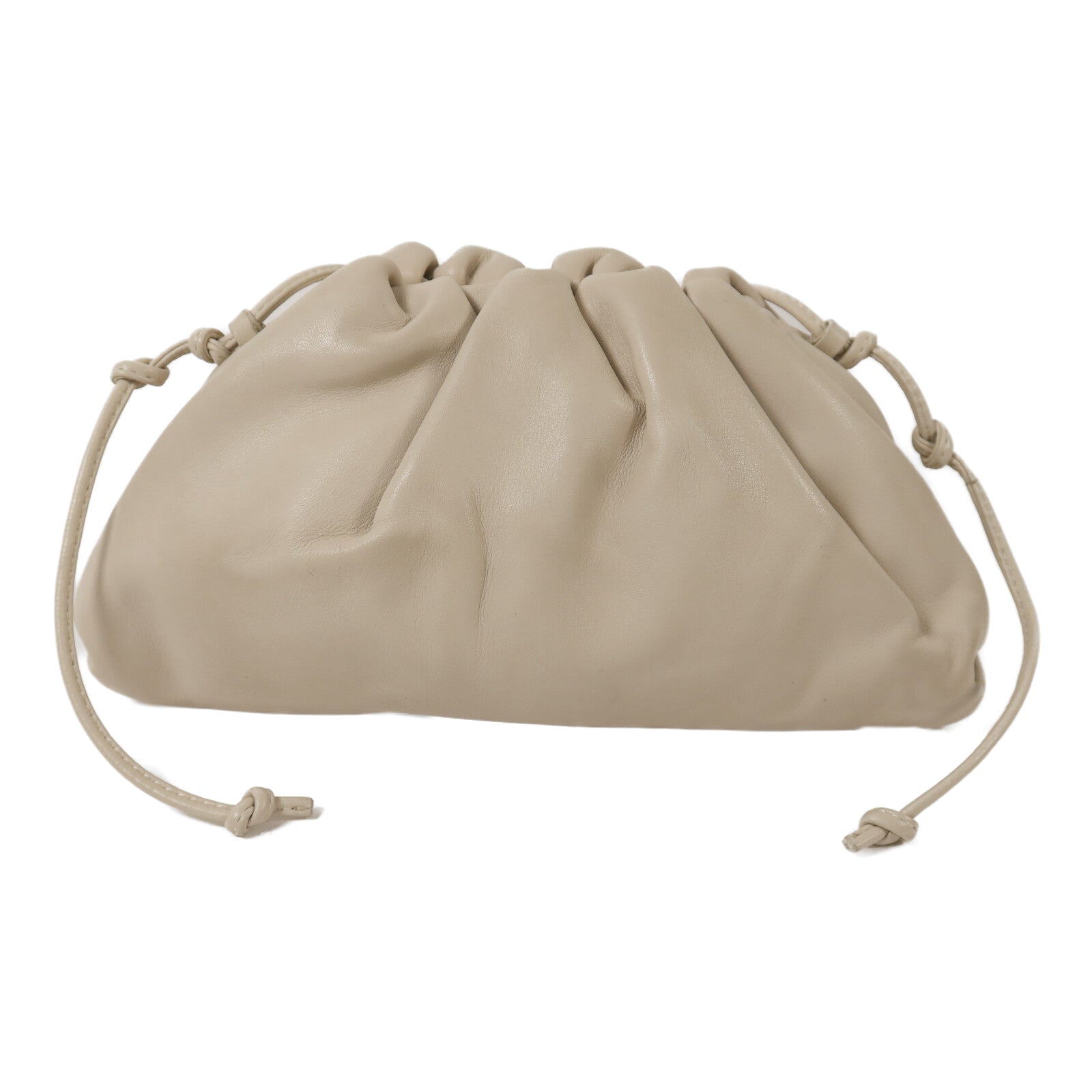 BOTTEGA VENETA 牛皮皮革The Mini Pouch金扣肩背袋