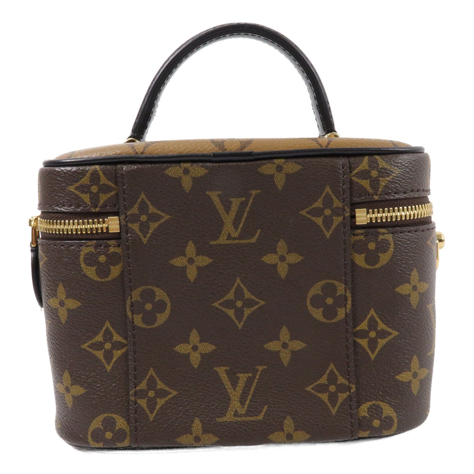 LOUIS VUITTON Monogram Reverse Vanity PM手挽肩背兩用袋