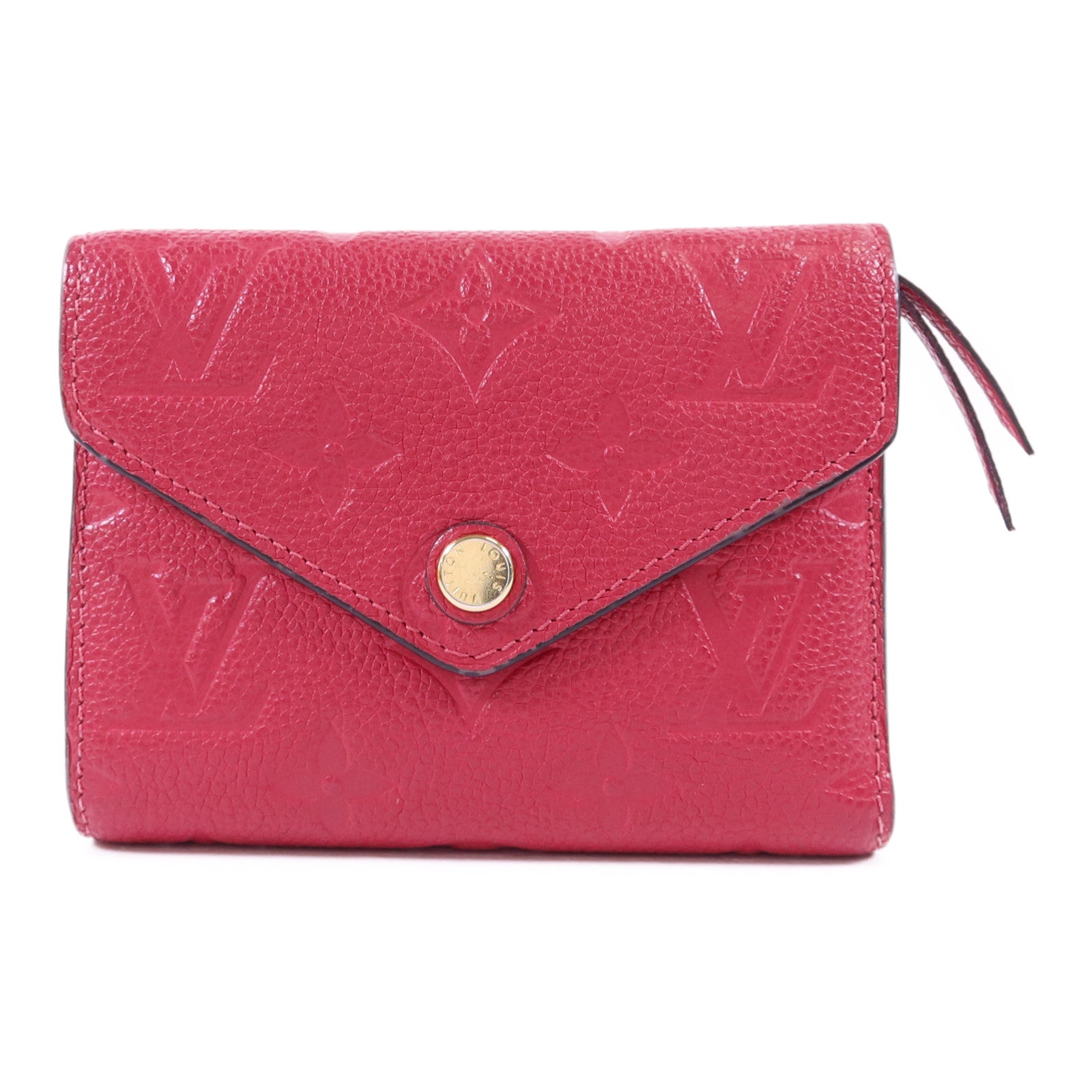 LOUIS VUITTON Monogram Empreinte Victorine金扣錢包