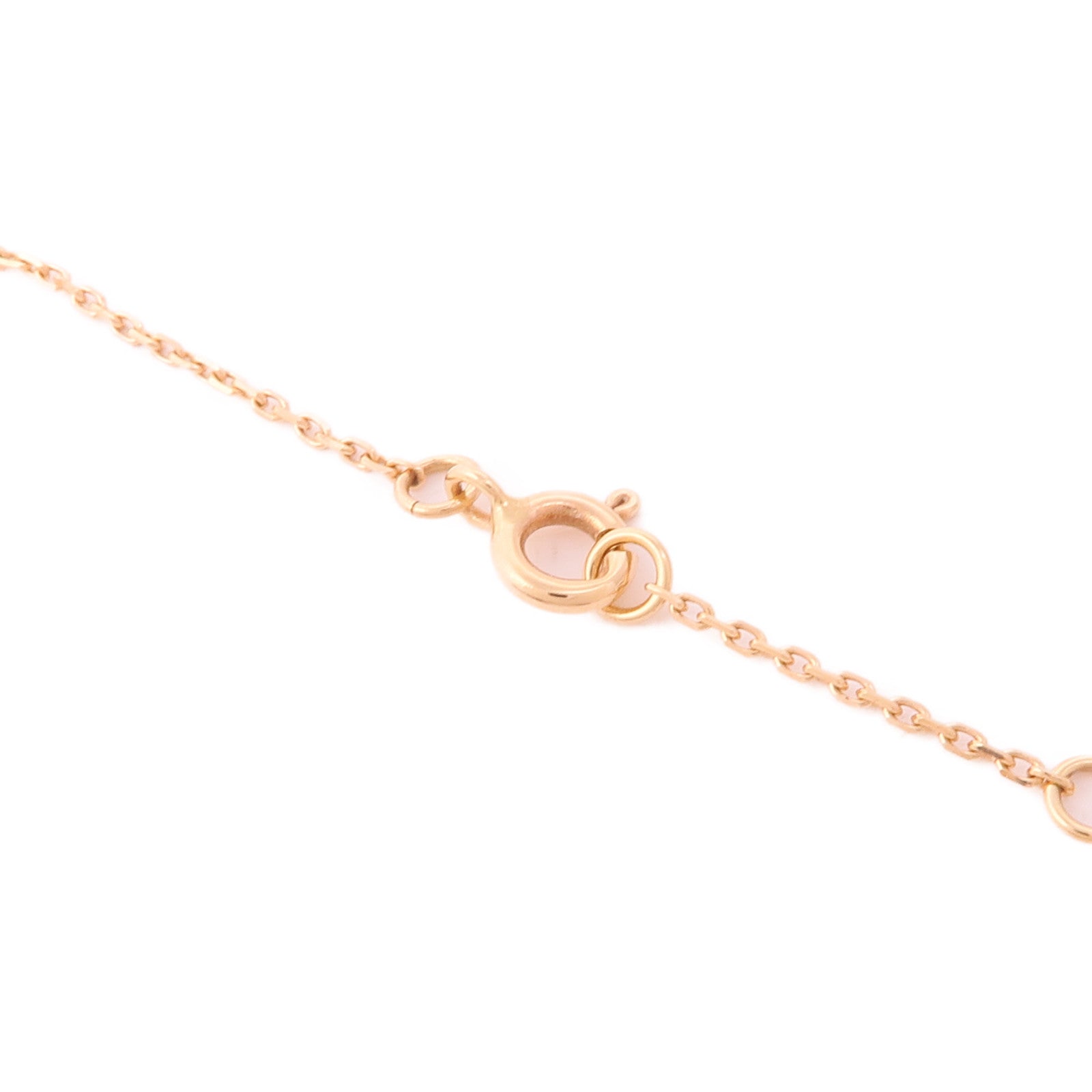LOUIS VUITTON 18K玫瑰金Color Blossom BB Star Pendant珍珠母貝/鑽石項鍊