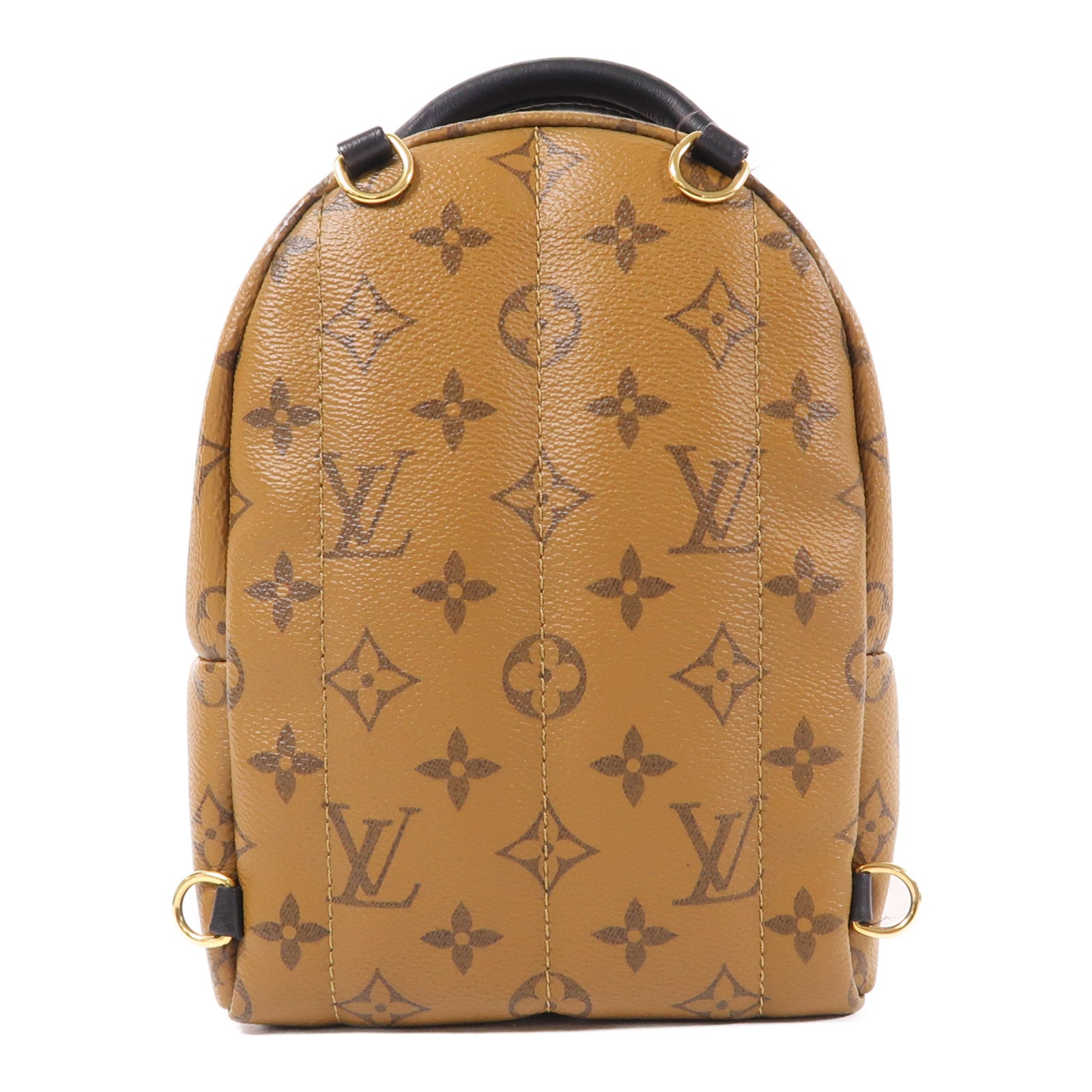 LOUIS VUITTON Monogram Reverse Palm Springs Mini金扣背包