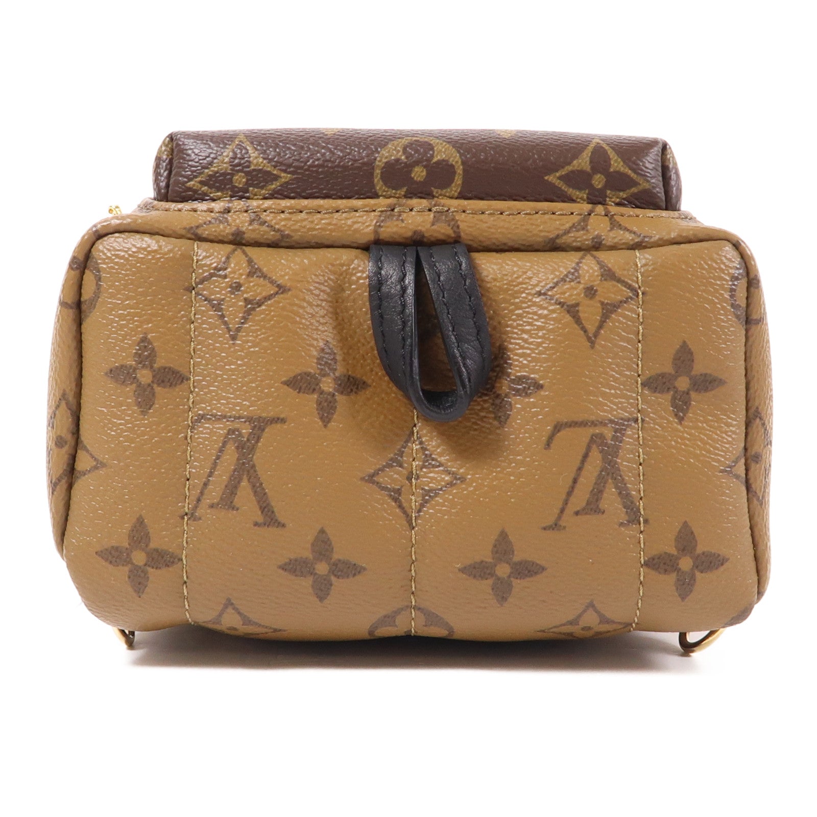 LOUIS VUITTON Monogram Reverse Palm Springs Mini金扣背包