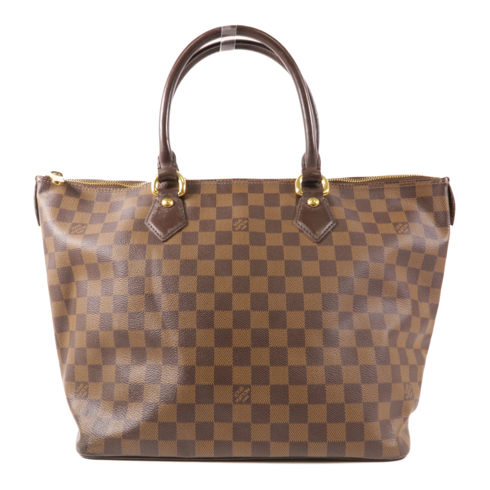 LOUIS VUITTON 【激減優惠】Damier Saleya MM金扣肩背袋/手挽袋