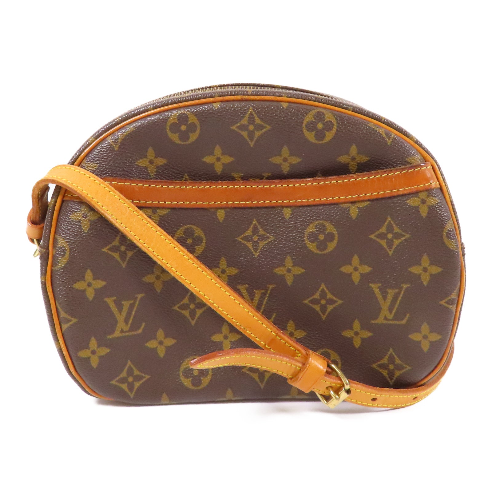 LOUIS VUITTON LV GHW Blois Shoulder Crossbody Bag M51221 Monogram Brown
