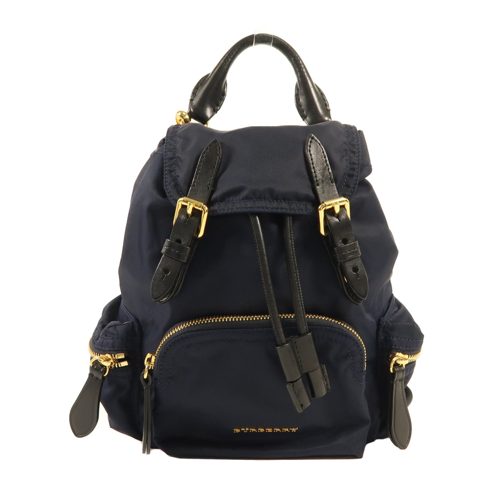 BURBERRY 尼龍Backpack金扣背包