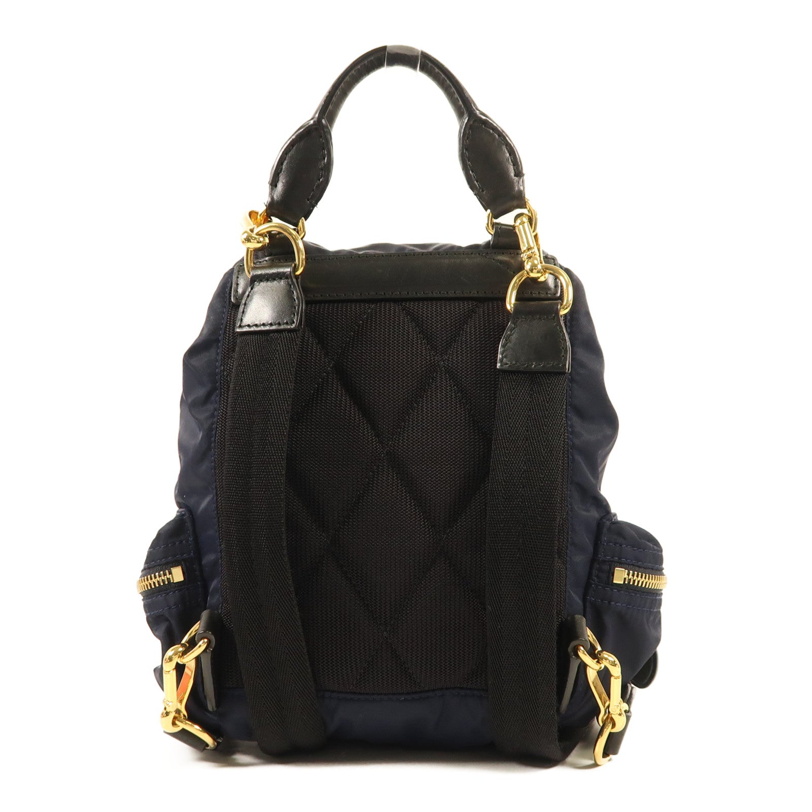 BURBERRY 尼龍Backpack金扣背包