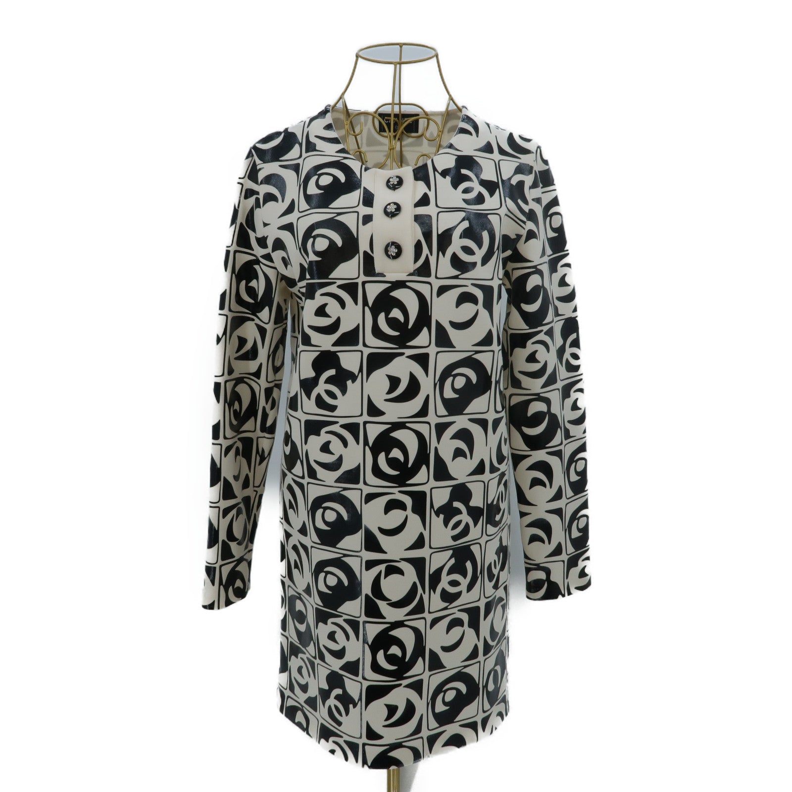 CHANEL Wool Look 24 Wool Dress連身裙