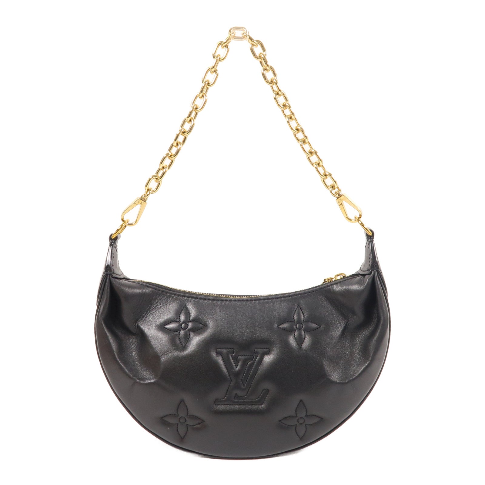 LOUIS VUITTON 牛皮皮革Bubble Glam Over The Moon金扣鏈帶肩背袋