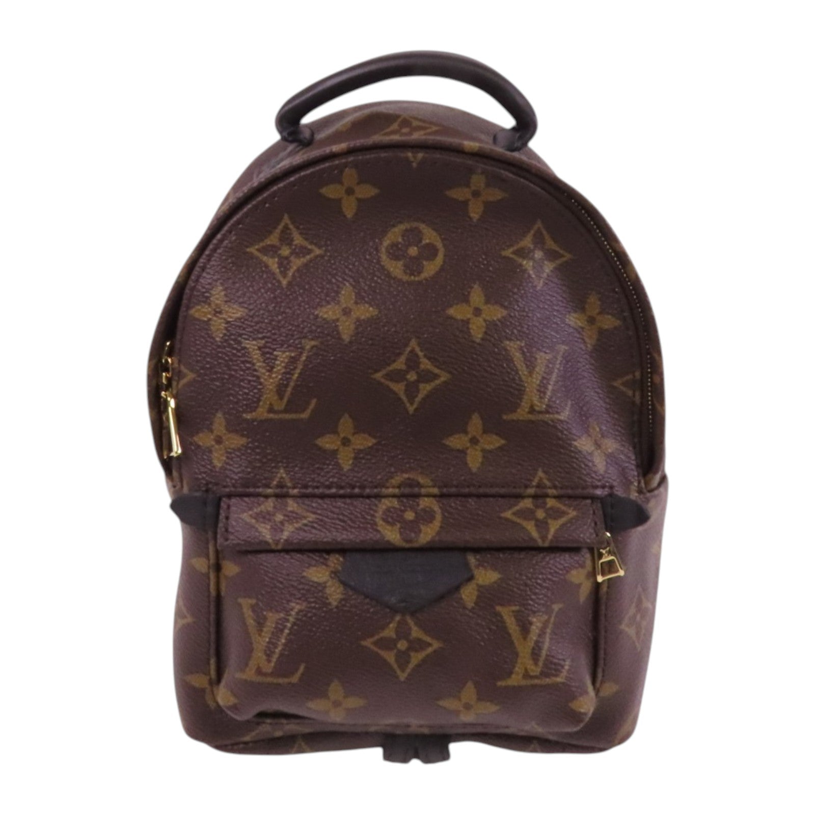 LOUIS VUITTON 【激減優惠】Monogram Palm Springs Mini金扣背包肩背兩用袋