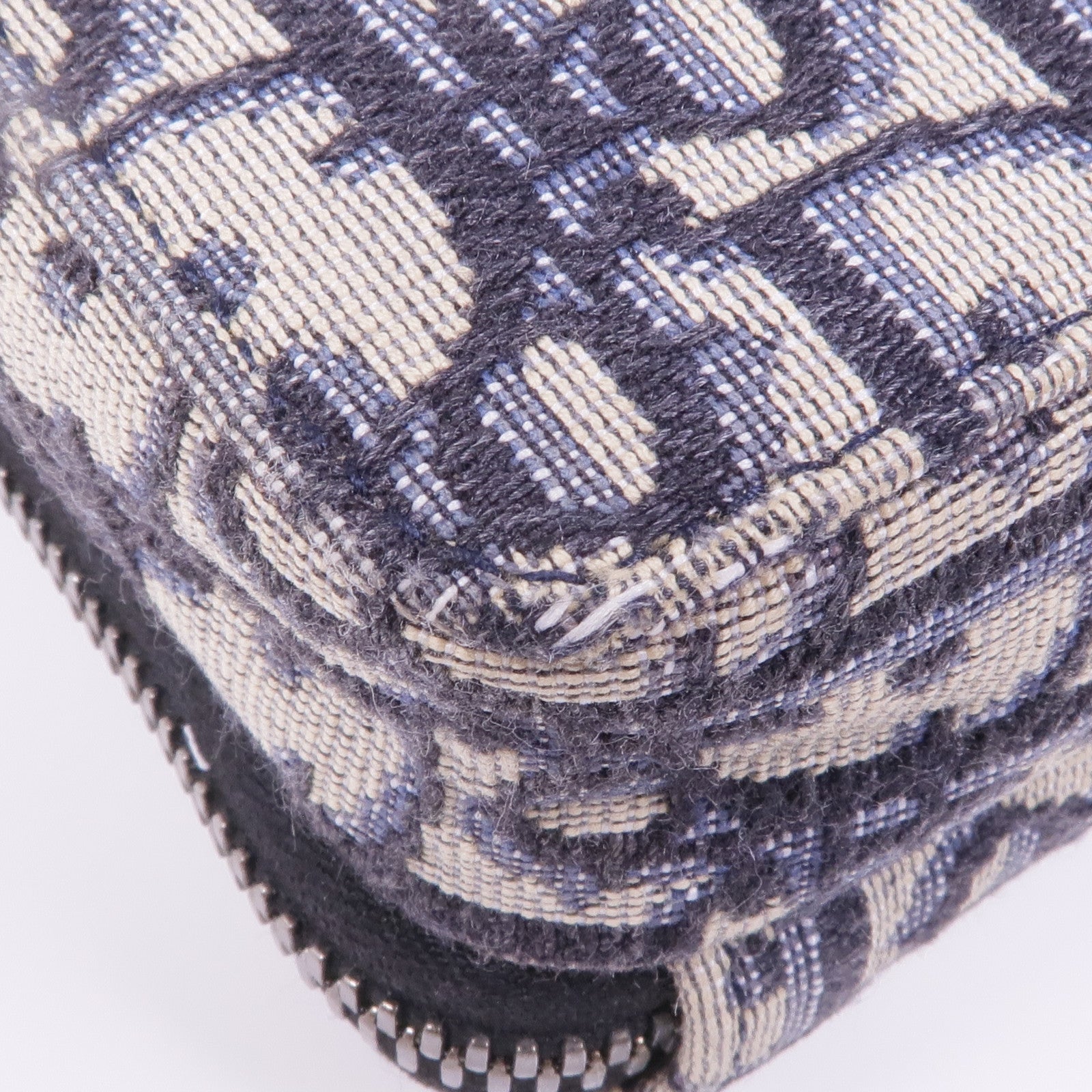 Dior 帆布Shoulder Bag銀扣肩背袋